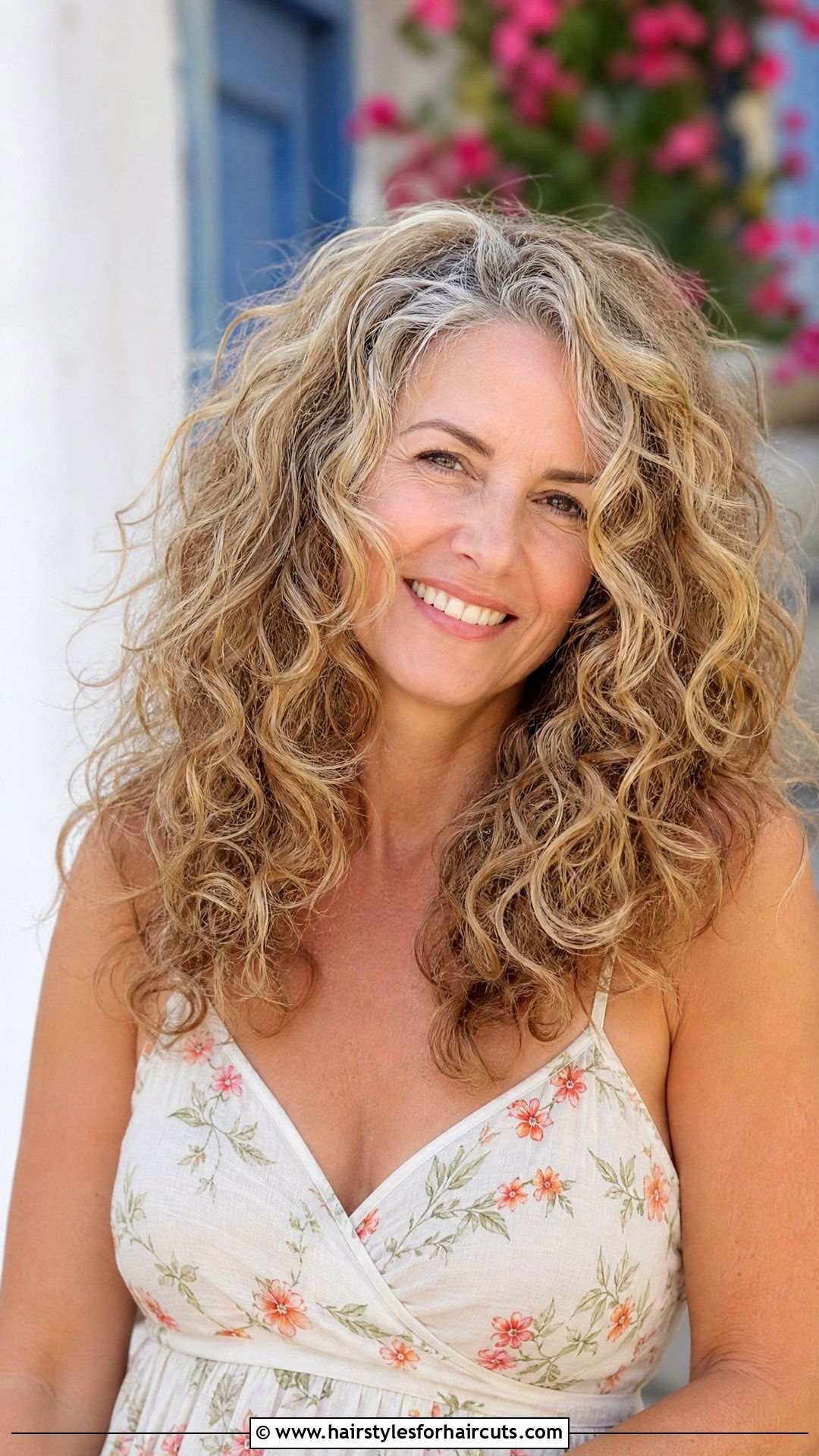 Texturized Long Curly Haircut - 25 long curly hairstyles for women over 50 - 25 long curly hairstyles for women over 50