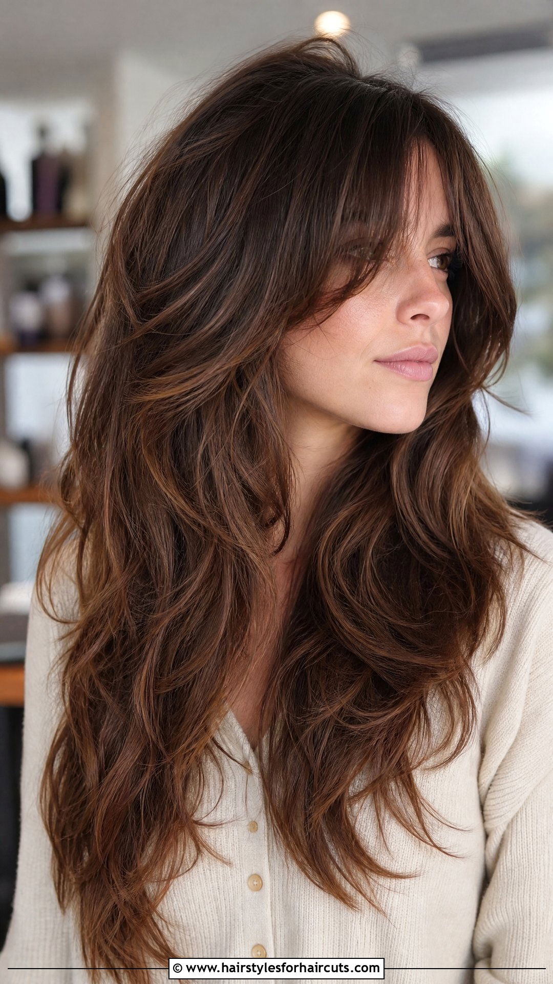 Texturized Long Shag For Thick Hair - 25 long shaggy hairstyles for thick hair - 25 long shaggy hairstyles for thick hair