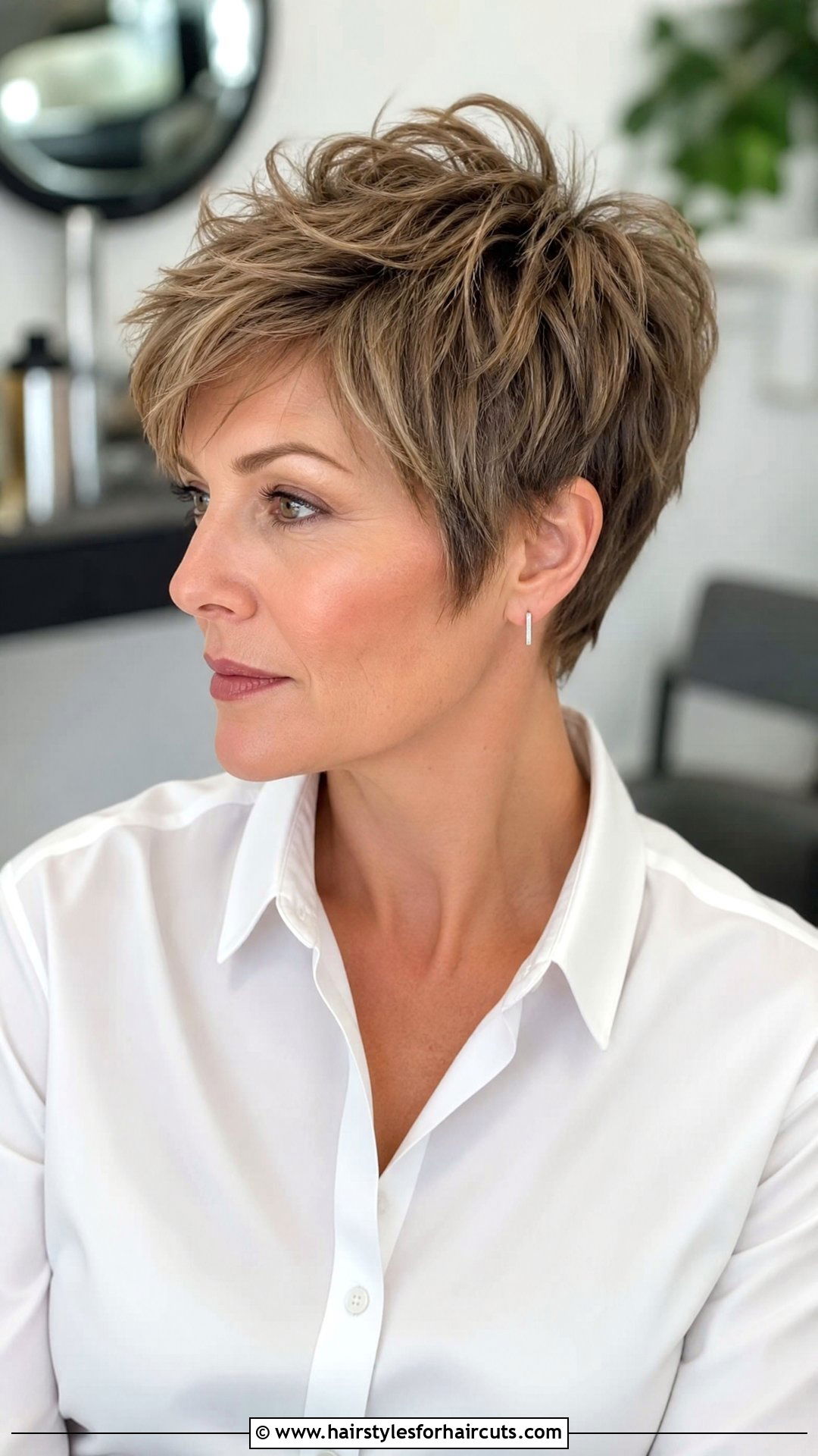 Texturized Pixie Cut - 25 good haircuts for fluffy hair - 25 good haircuts for fluffy hair
