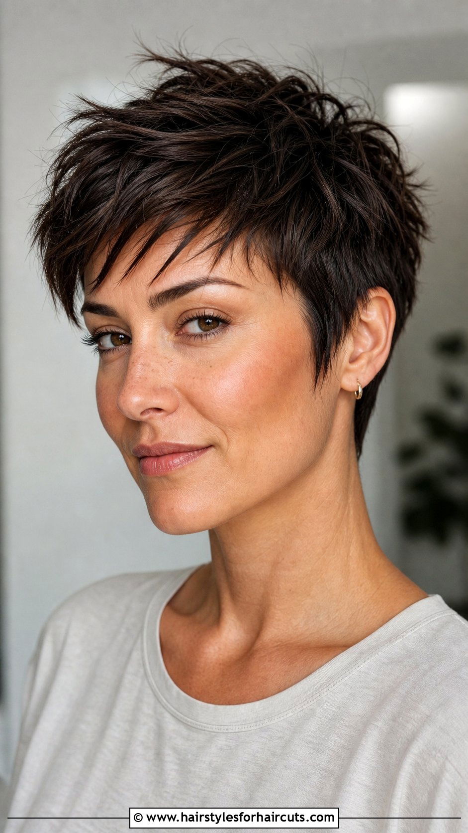 Texturized Pixie Cut - 25 hairstyles for baby fine hair - 25 hairstyles for baby fine hair