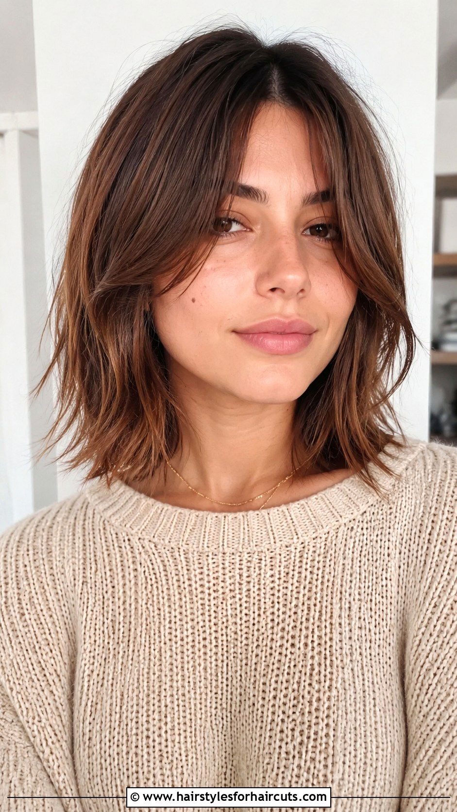 Texturized Split Ends Lob - 25 split haircuts - 25 split haircuts