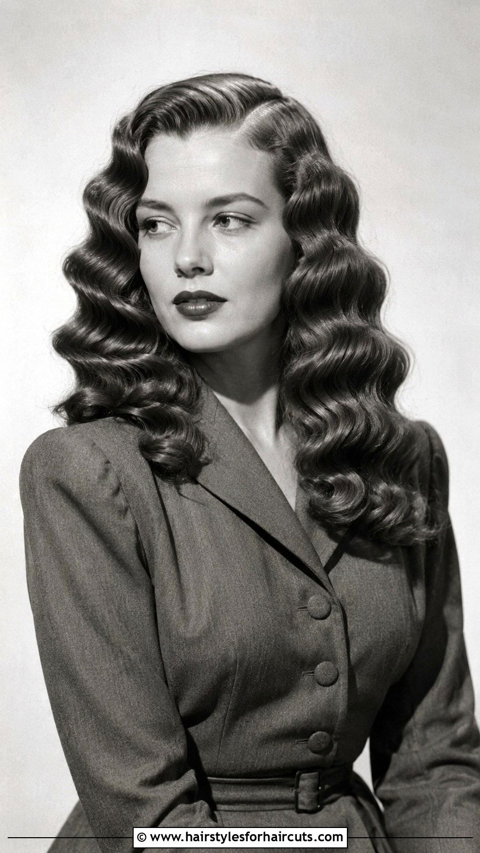 The S Wave Set - 25 1940s womens hairstyles long hair - 25 1940s womens hairstyles long hair