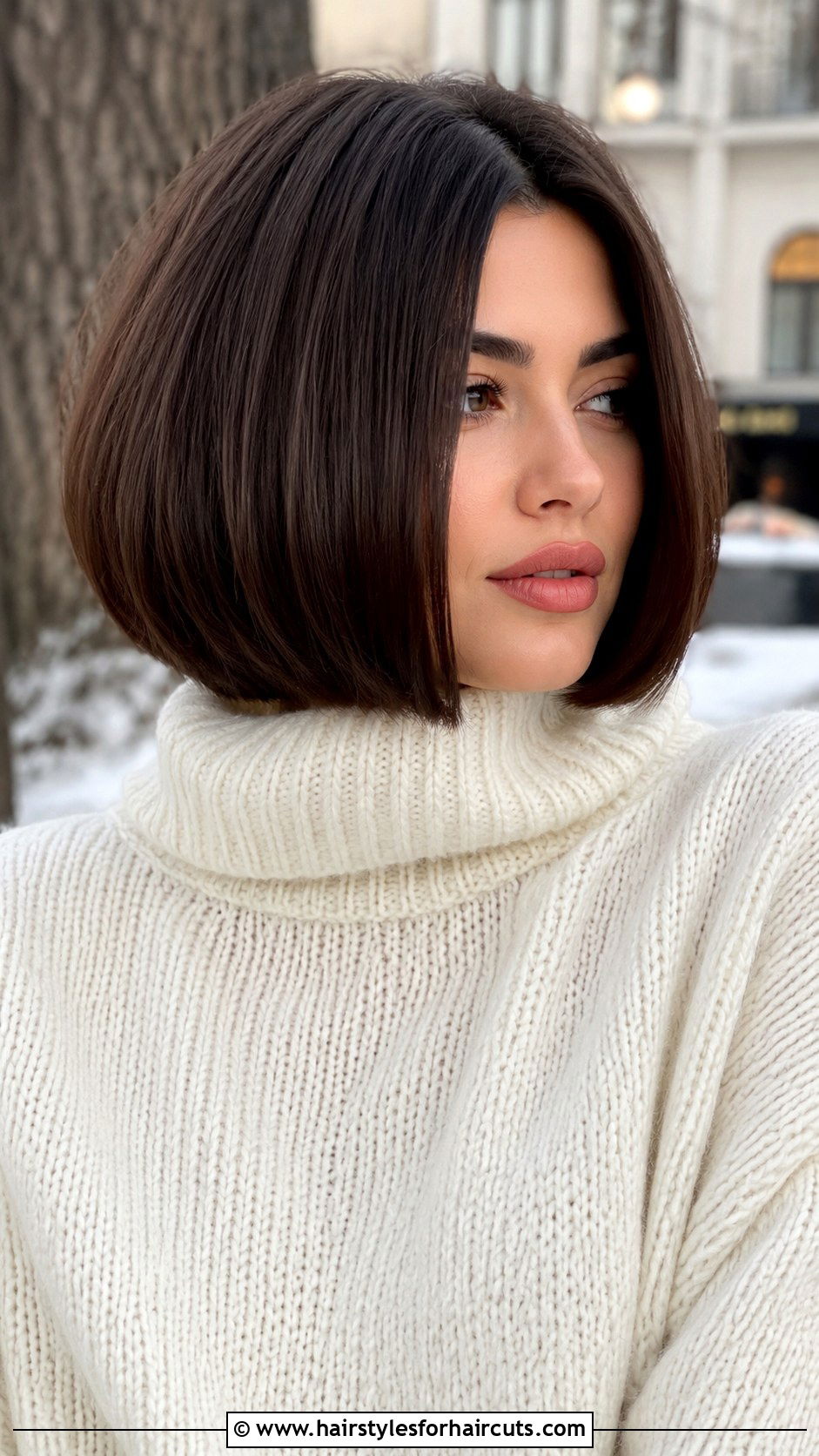 Thick Blunt Bob - 25 blunt hairstyles - 25 blunt hairstyles