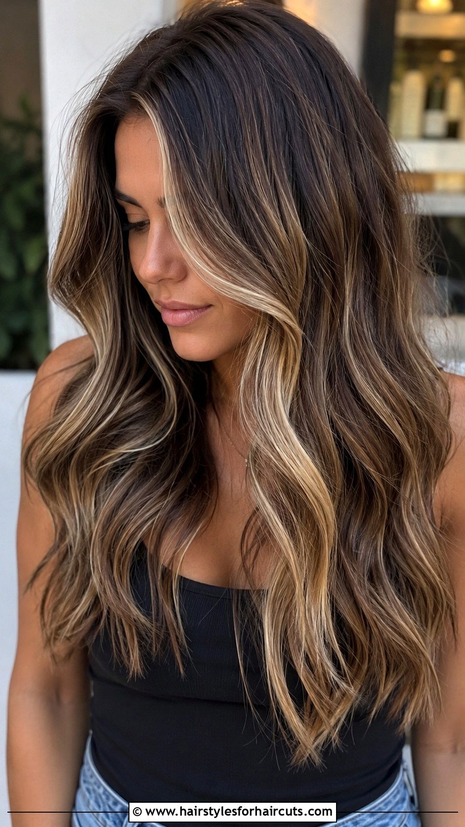 Thick Brown Hair With Chunky Blonde Highlights - 25 brown hairstyles with highlights - 25 brown hairstyles with highlights