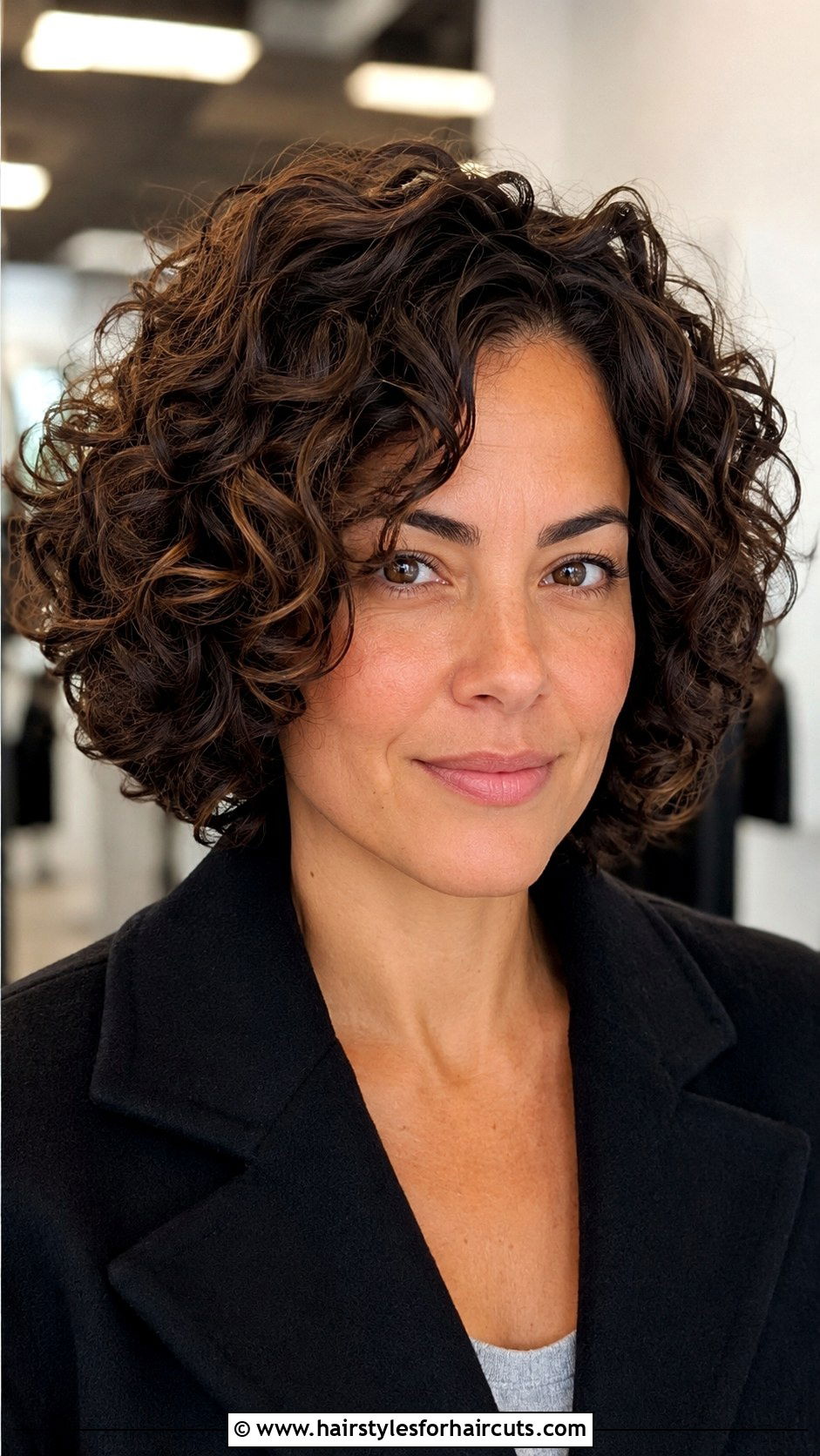 Thick Curly Bob - 25 bob haircuts curly hair - 25 bob haircuts curly hair
