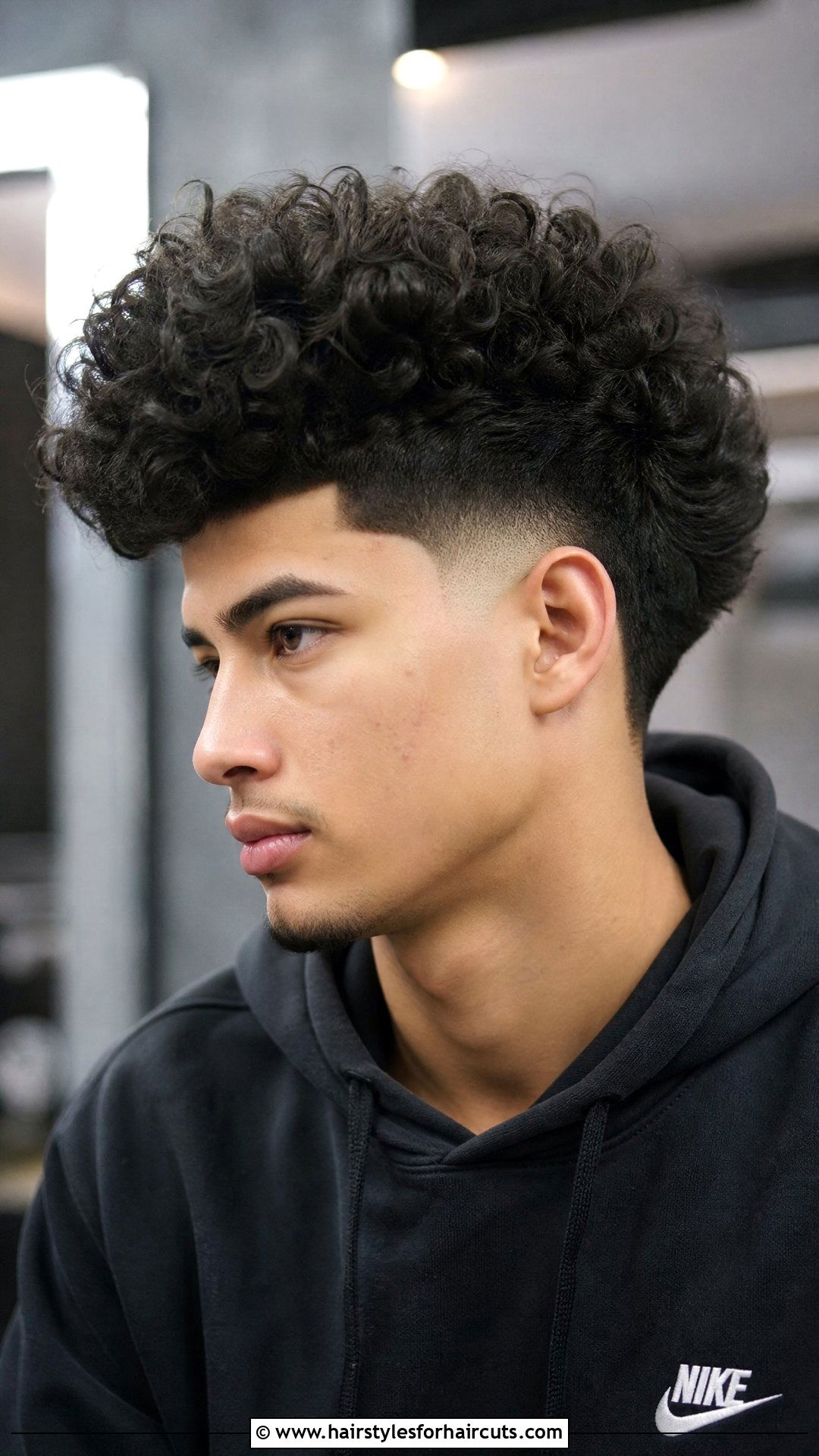 Thick Curly Fohawk - 25 fohawk haircuts curly hair - 25 fohawk haircuts curly hair