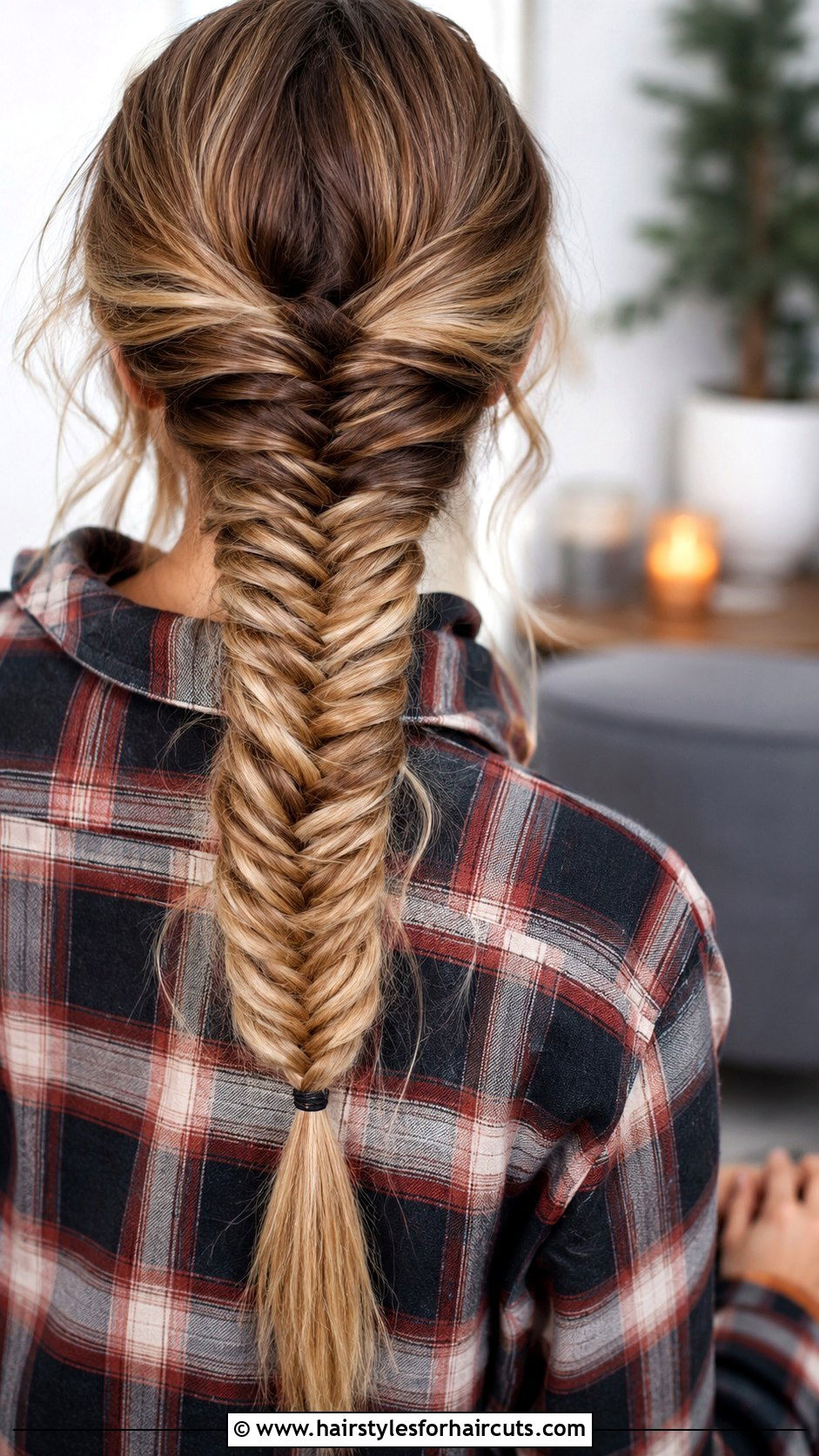 Thick Fishtail Braid With Clip In Extensions - 25 clip in hairstyles - 25 clip in hairstyles