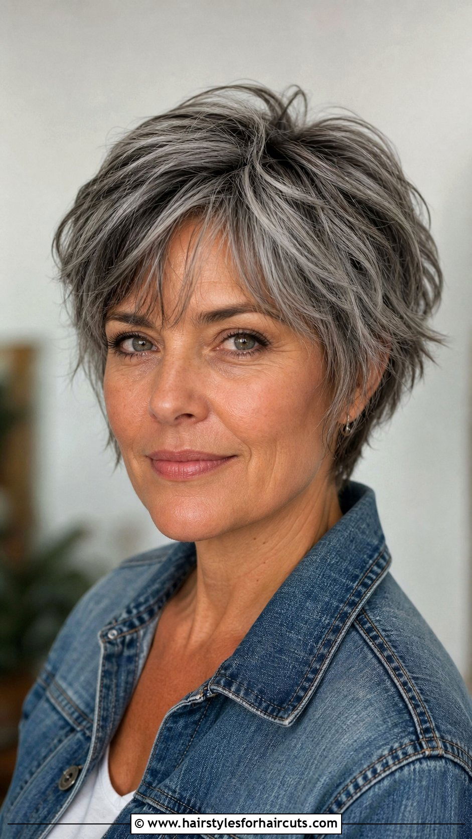 Thick Gray Bixie - 25 thick gray hairstyles - 25 thick gray hairstyles