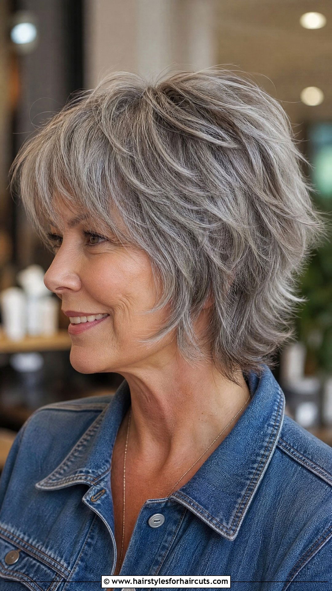 Thick Grey Hair Short Shag - 25 short shaggy hairstyles for grey hair - 25 short shaggy hairstyles for grey hair