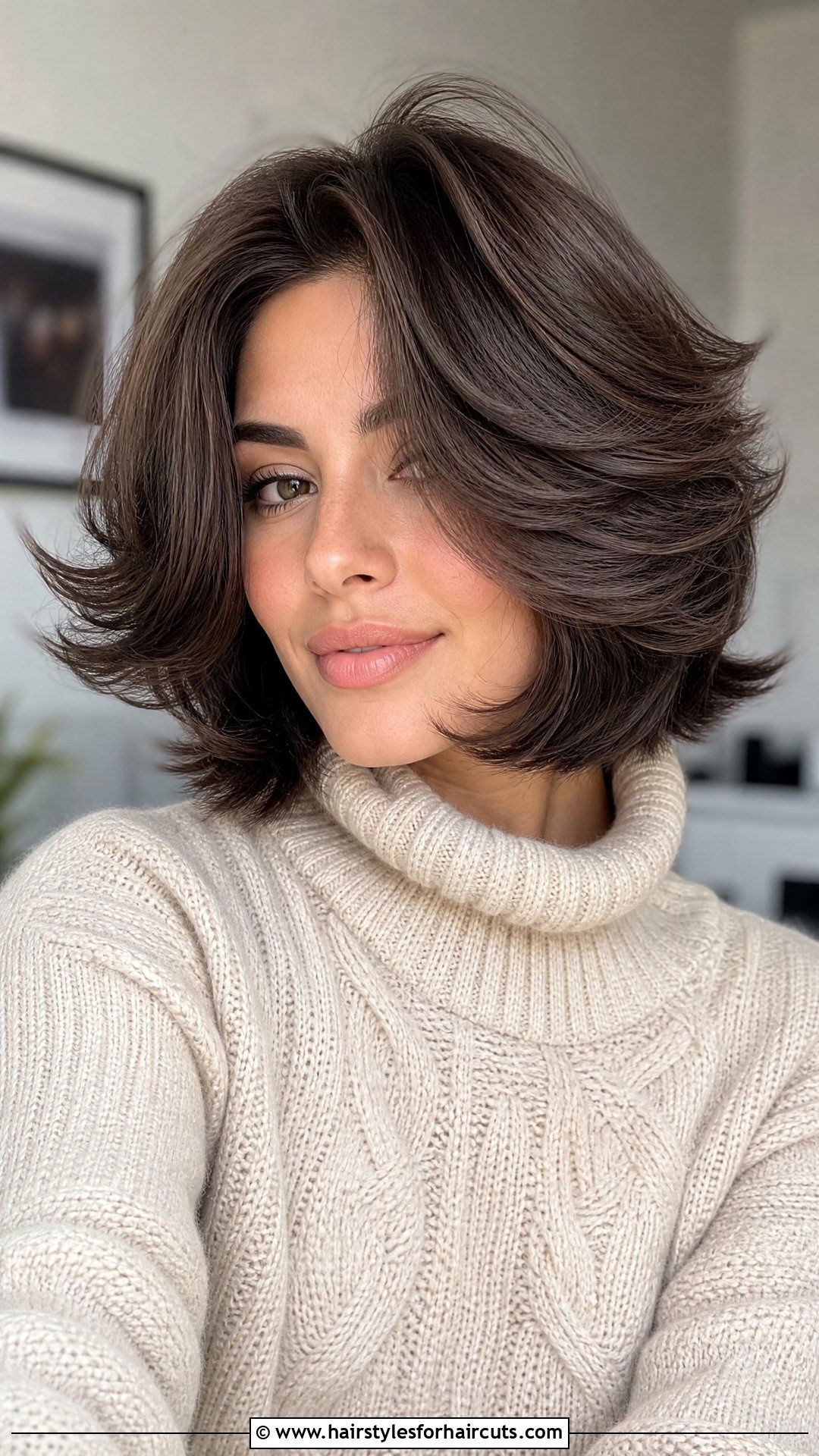 Thick Hair Flip Bob - 25 flip hairstyles for short hair - 25 flip hairstyles for short hair