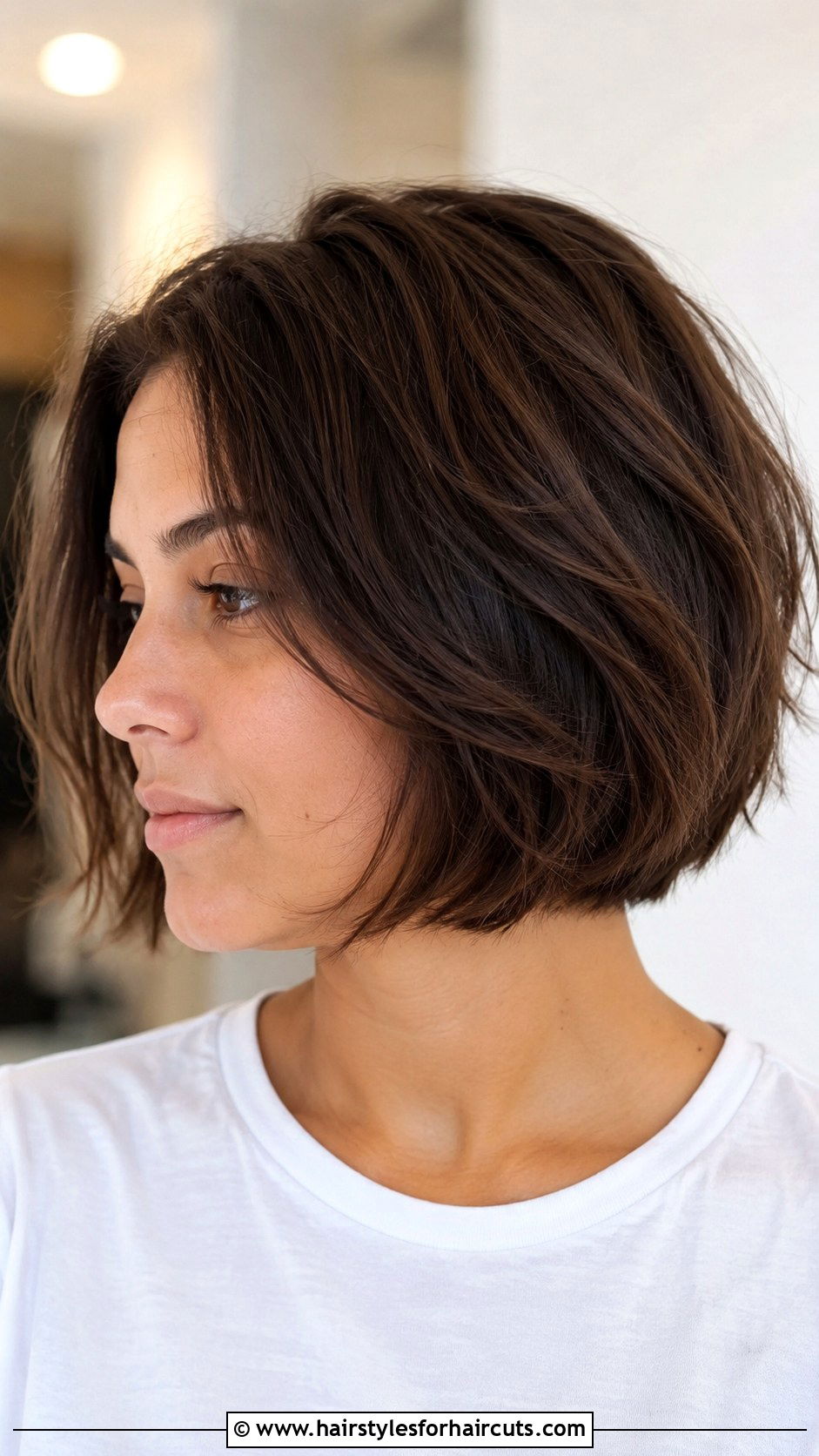 Thick Hair Layered Bob - 25 haircuts santa cruz - 25 haircuts santa cruz