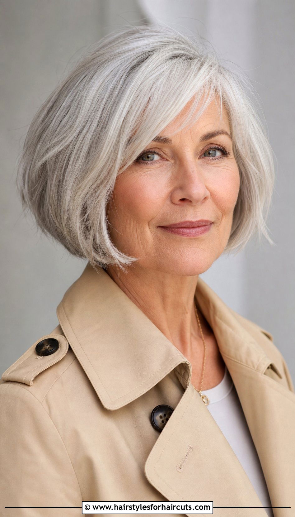 Thick Textured Bob Haircut - 25 shoulder length haircuts for older women - 25 shoulder length haircuts for older women