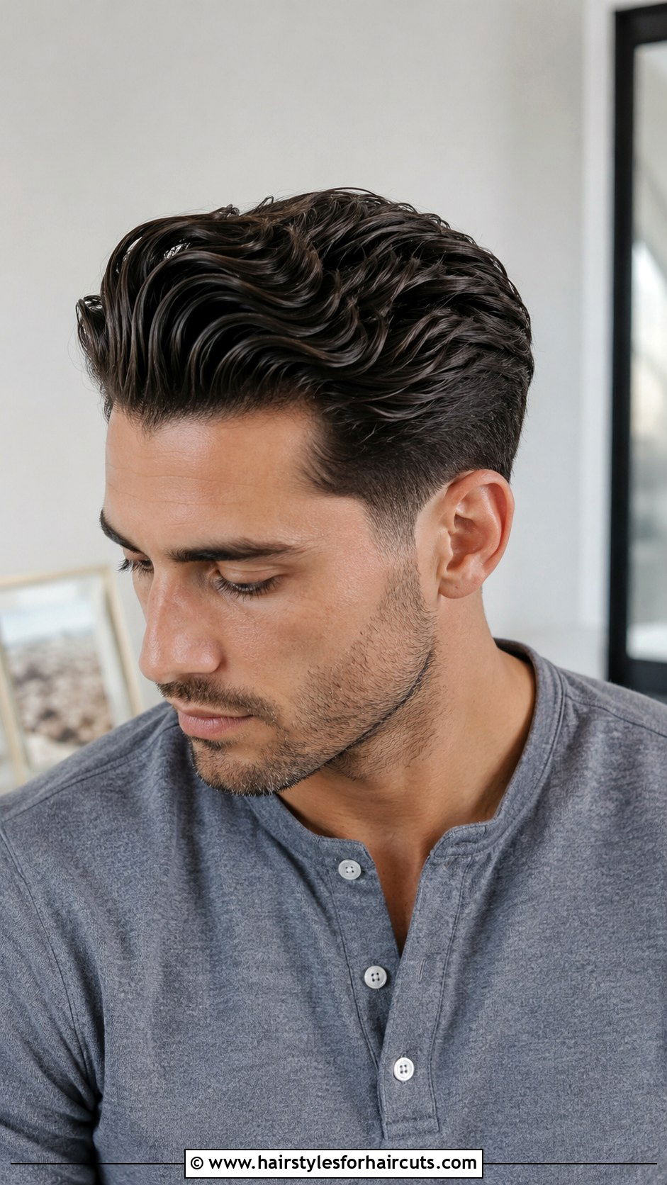 Thick Wavy Slick Back - 25 1920s hairstyles men - 25 1920s hairstyles men