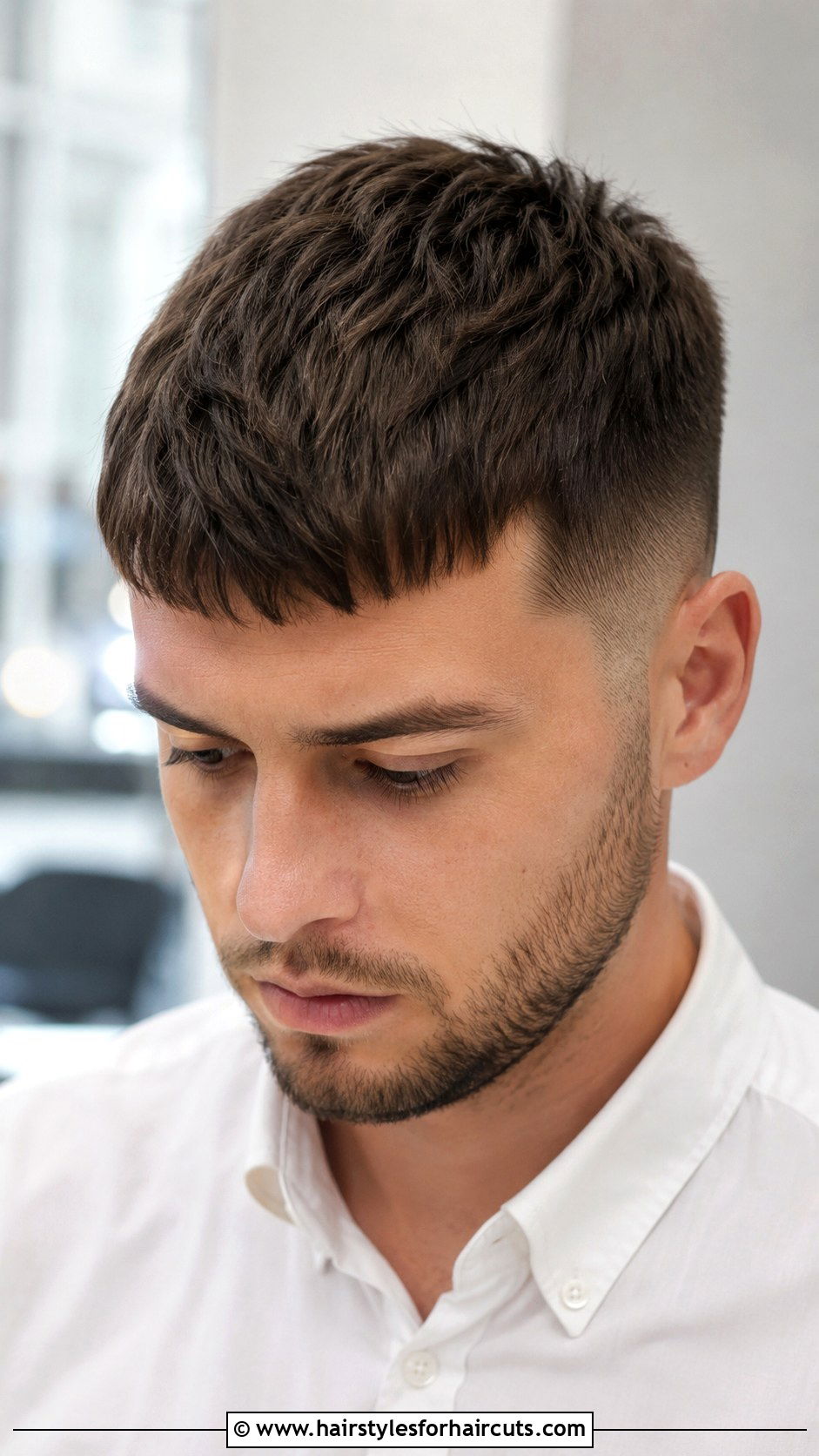 Thin Hair Ceaser Haircut - 25 ceaser haircuts - 25 ceaser haircuts
