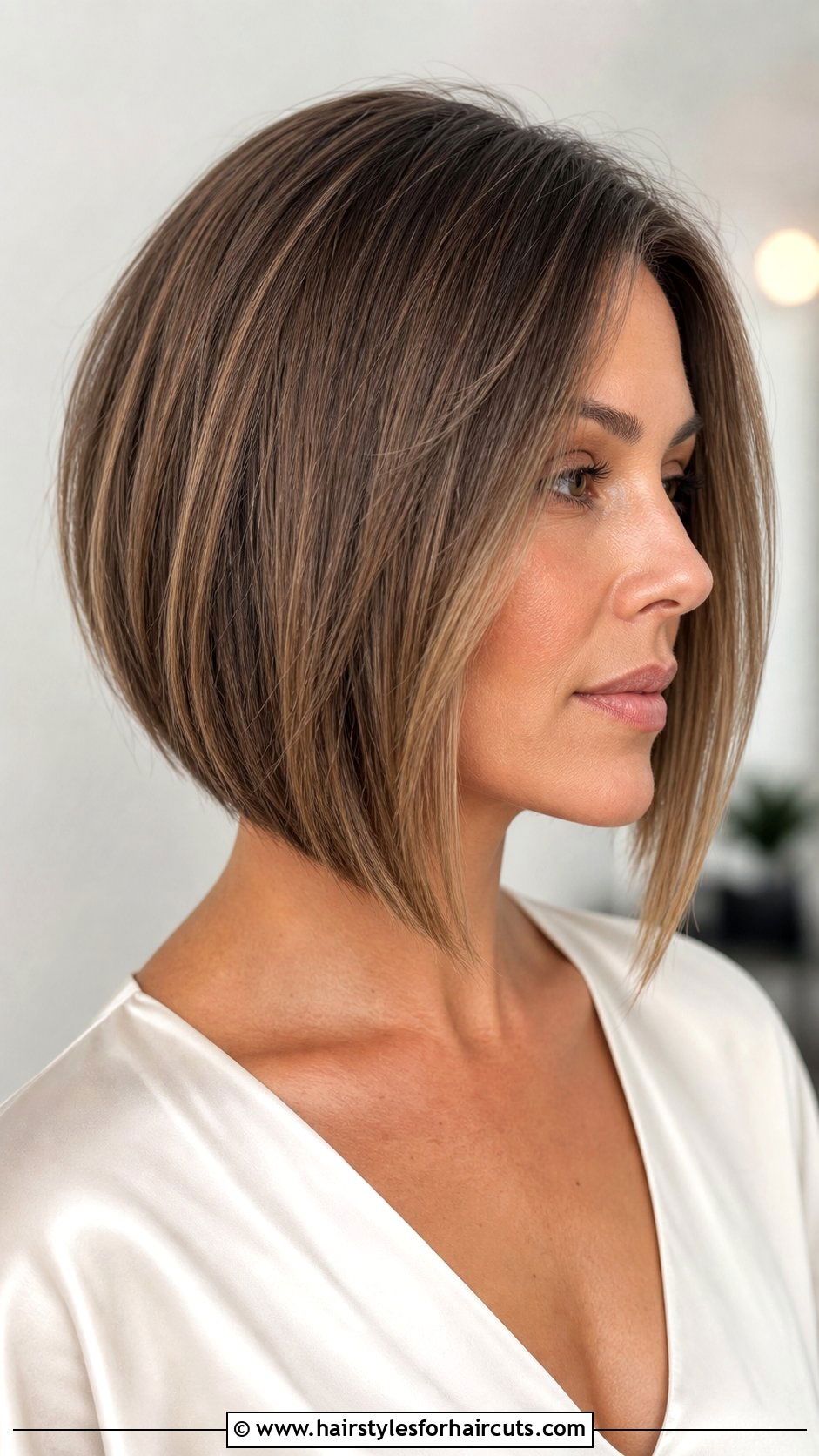 Thin Hair Shoulder Length Angled Bob - 25 shoulder length hairstyles for thin hair - 25 shoulder length hairstyles for thin hair