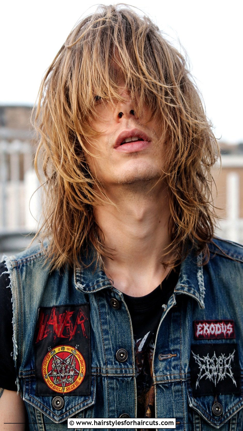 Thrash Metal Sharp Bangs - 25 metal hairstyles - 25 metal hairstyles