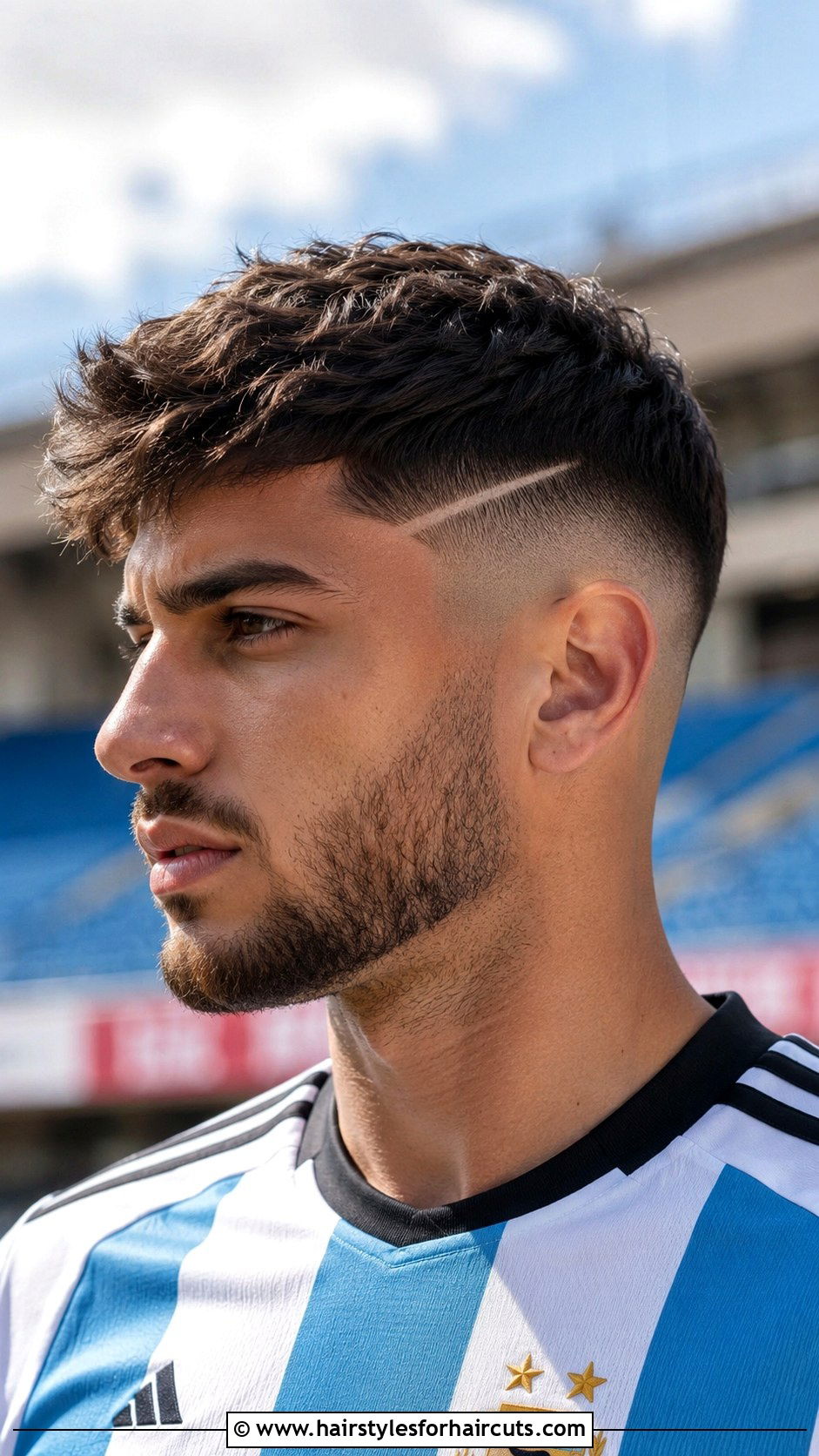 Three Line Crew Cut - 25 lines in haircuts - 25 lines in haircuts