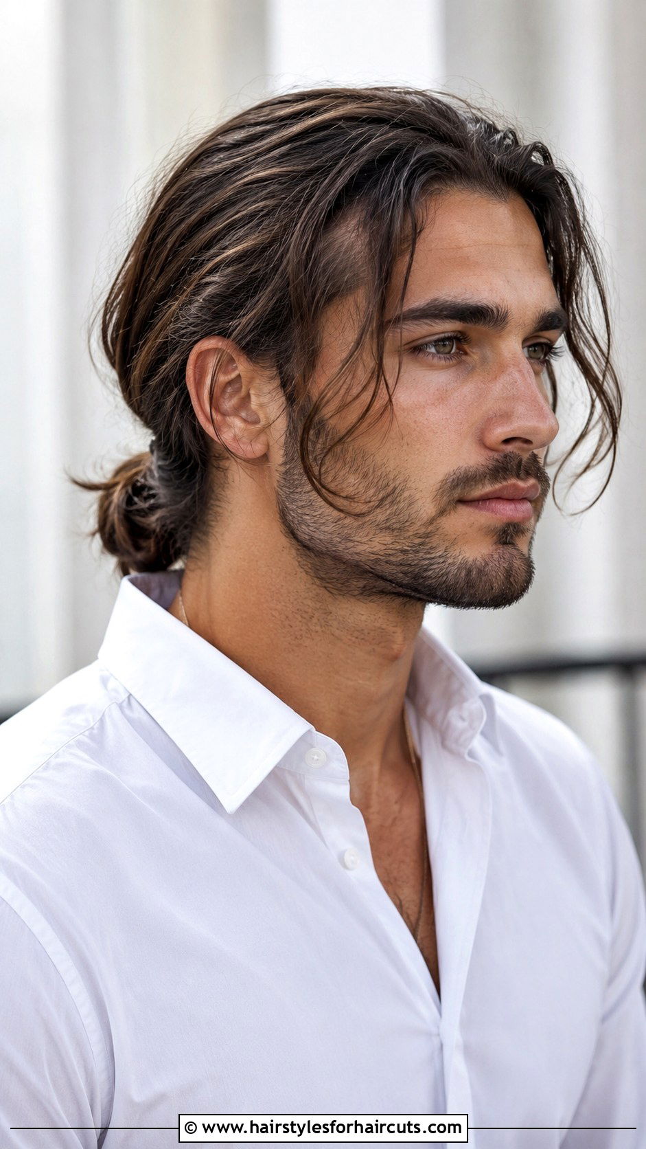 Tied Back Jesus Haircut - 25 jesus haircuts - 25 jesus haircuts