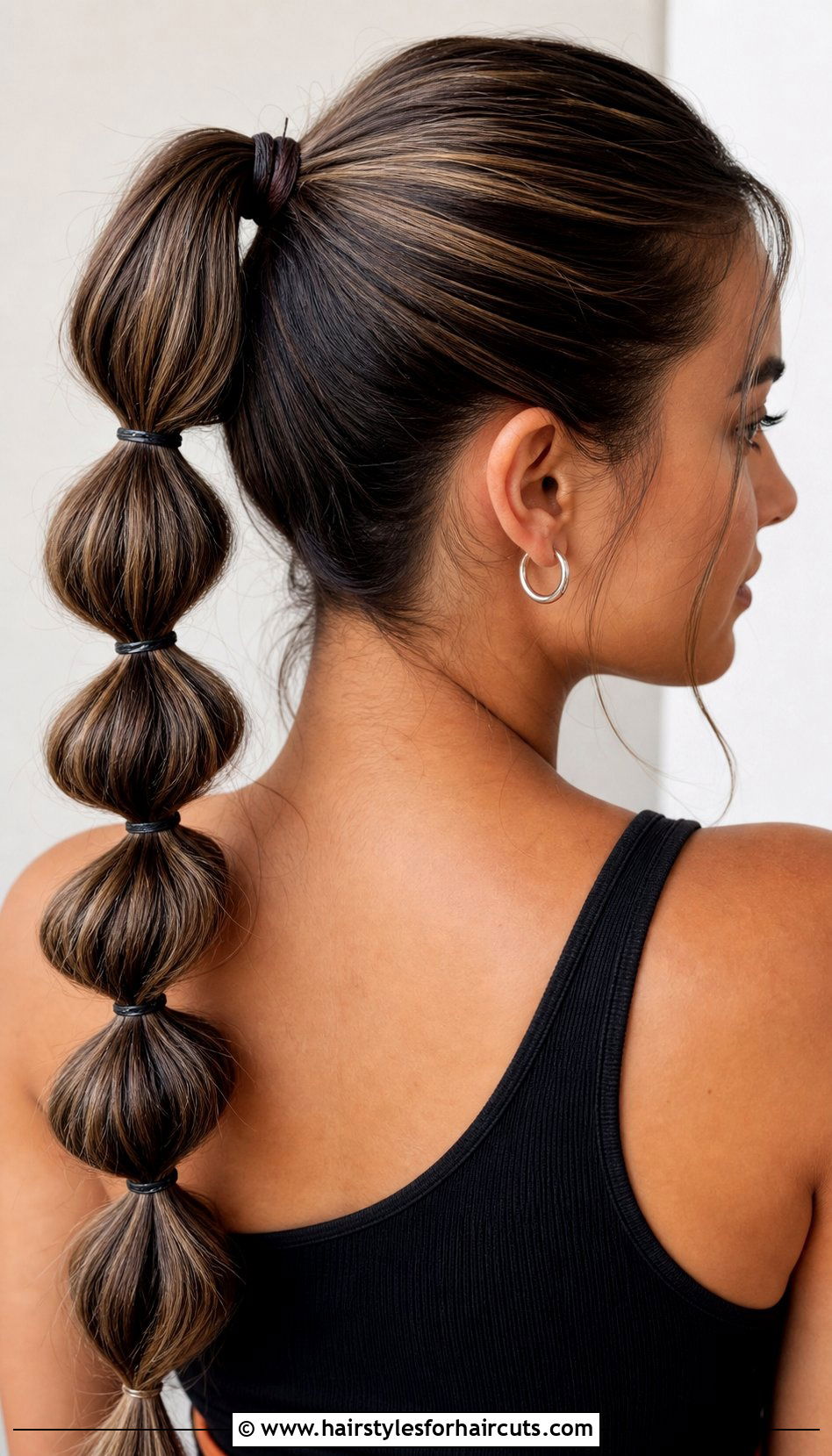 Tight Bubble Braid - 25 hair loss from tight hairstyles - 25 hair loss from tight hairstyles