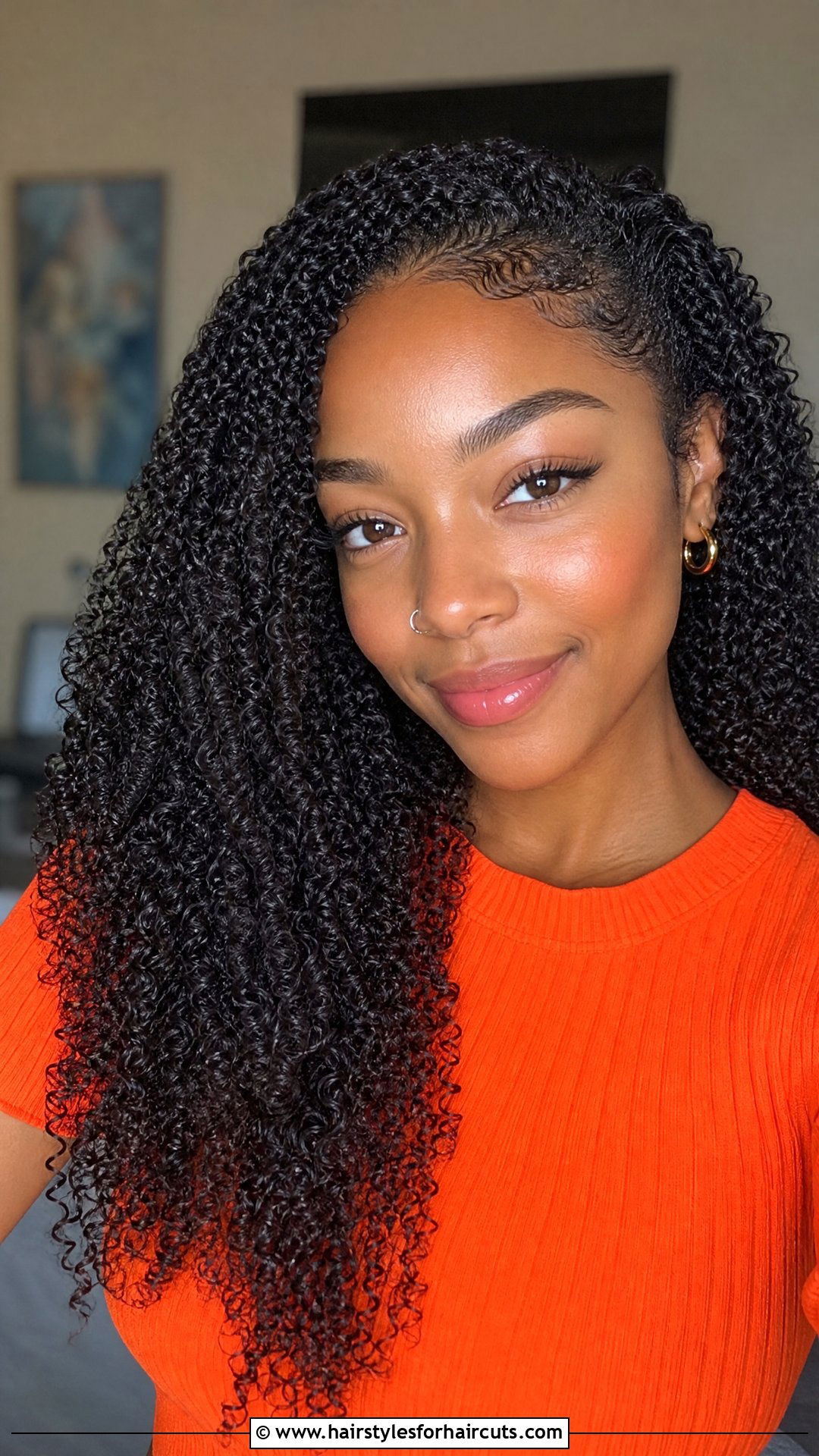 Tight Micro Curls Long Hair - 25 flat iron hairstyles for long hair - 25 flat iron hairstyles for long hair