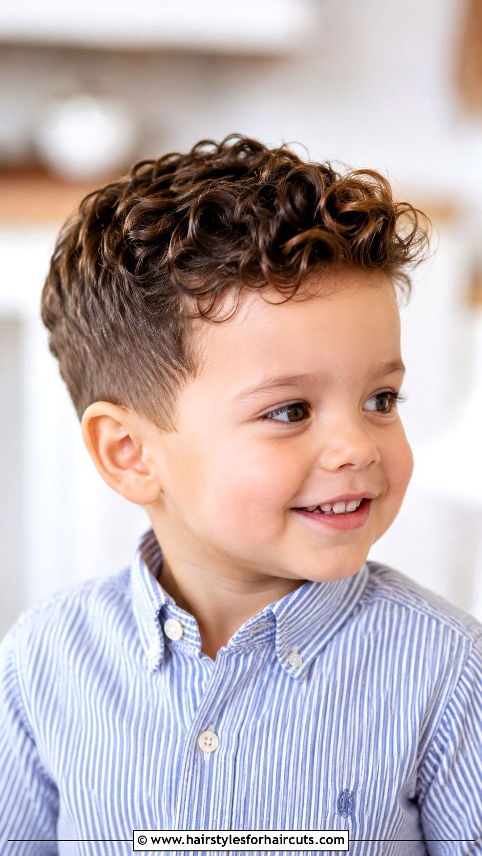 Toddler Boy Curly Ivy League Haircut - 25 toddler haircuts for curly hair - 25 toddler haircuts for curly hair