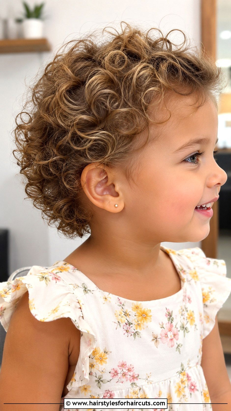 Toddler Girl Curly Wedge Haircut - 25 toddler haircuts for curly hair - 25 toddler haircuts for curly hair