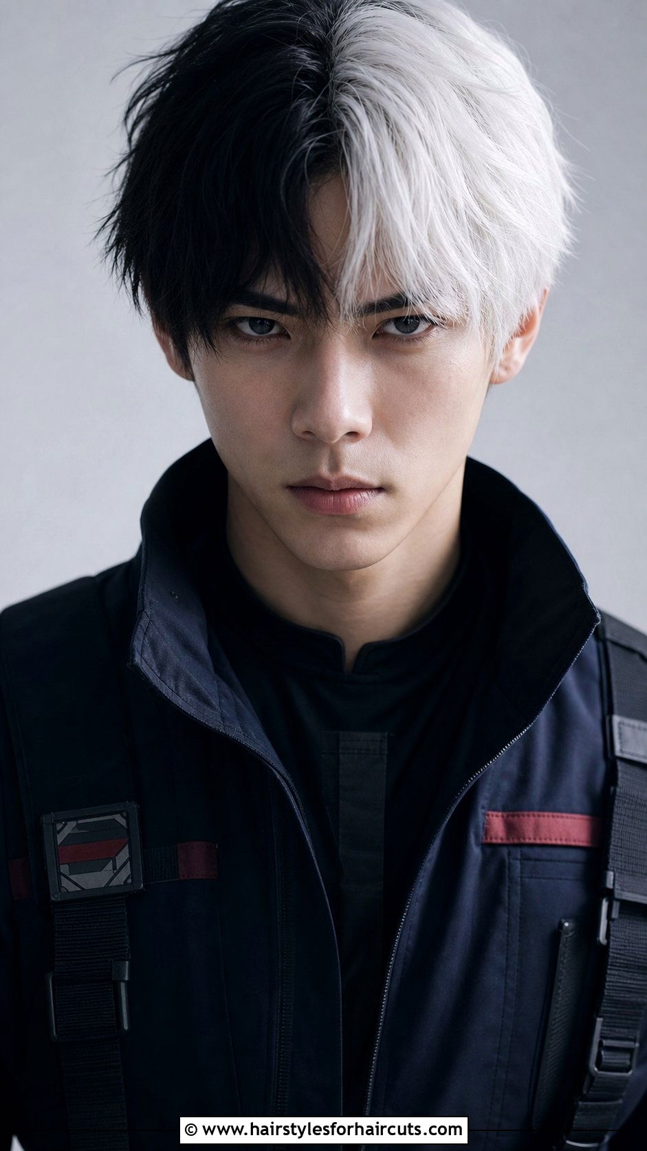 Todoroki Half Black Half White Hair - 25 black anime hairstyles - 25 black anime hairstyles