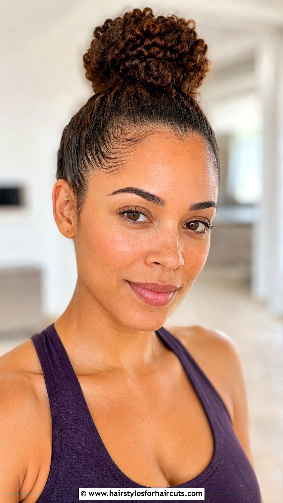 Top Knot Hairstyle - 25 fast hairstyles - 25 fast hairstyles