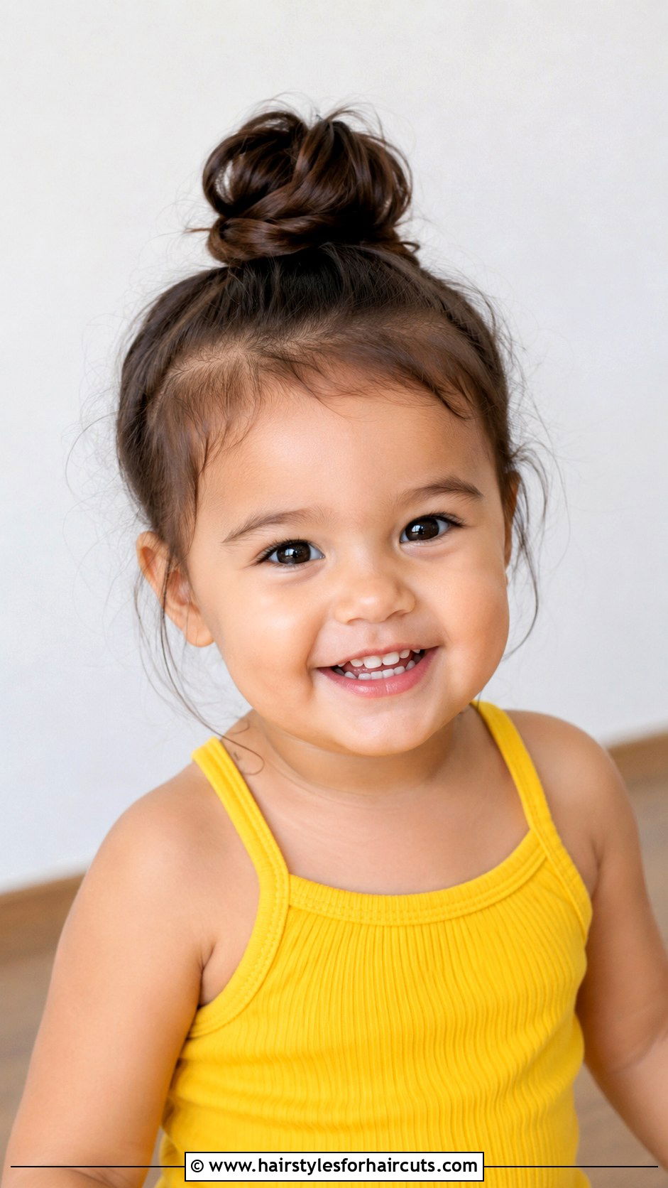 Top Knot - 25 2 years baby hairstyles - 25 2 years baby hairstyles