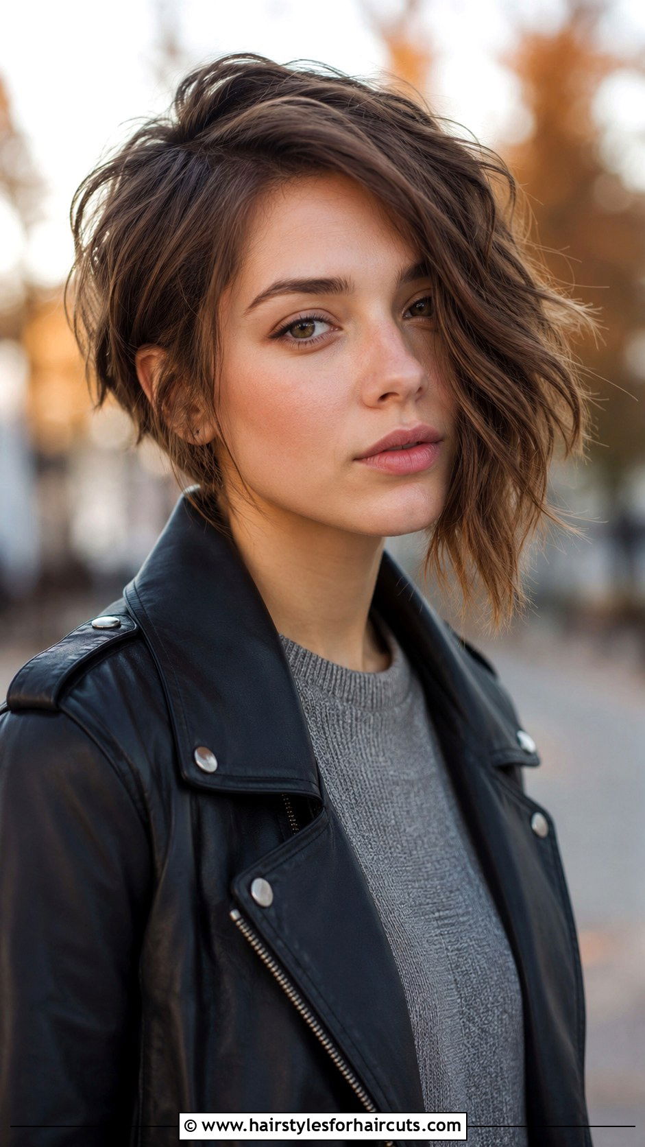 Tousled Asymmetrical Bob - 25 bed head hairstyles - 25 bed head hairstyles