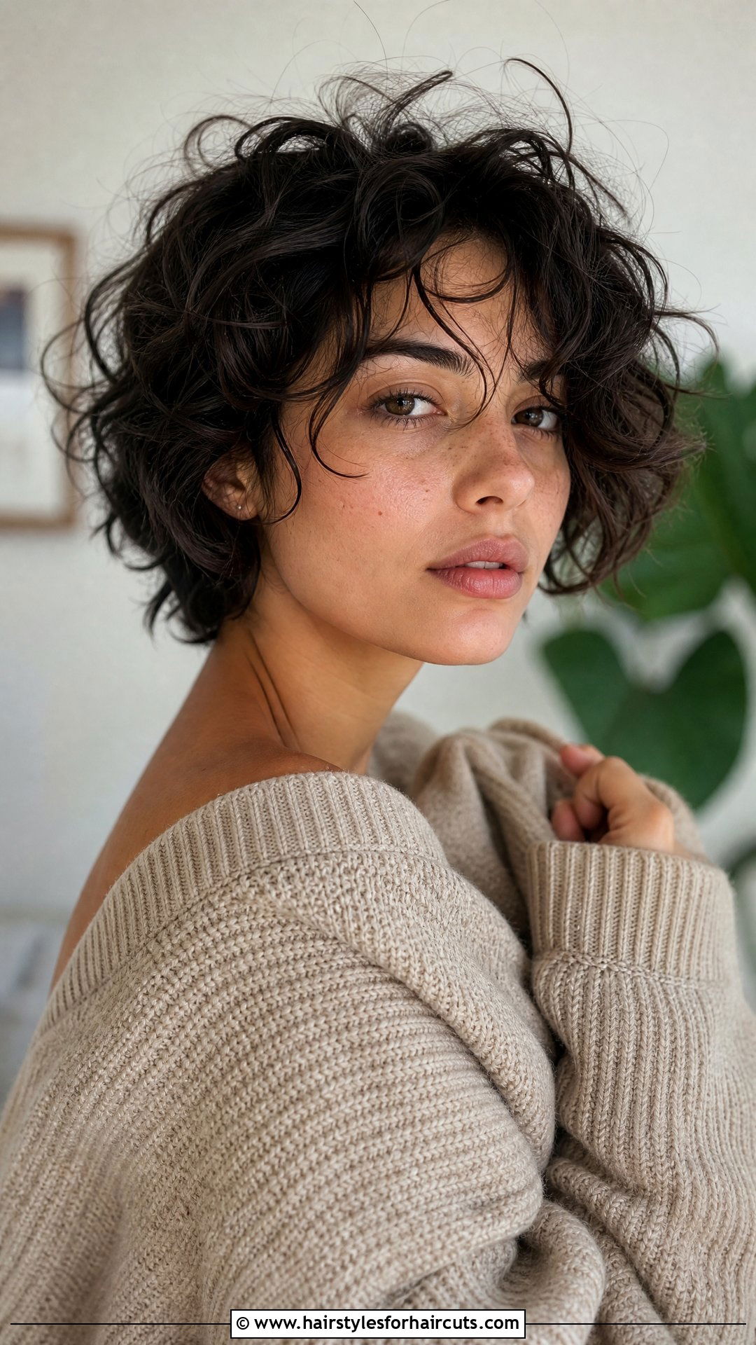 Tousled Curls Short Hair - 25 curling hairstyles for short hair - 25 curling hairstyles for short hair