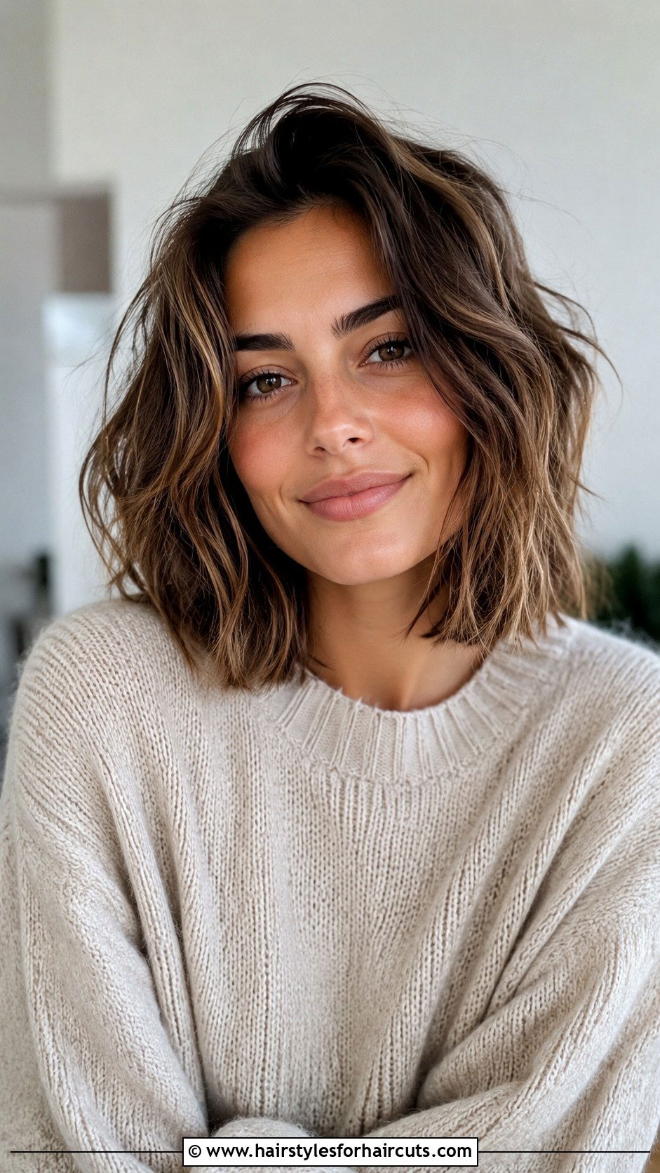 Tousled Lob Haircut For Square Face - 25 best hairstyles for square face - 25 best hairstyles for square face