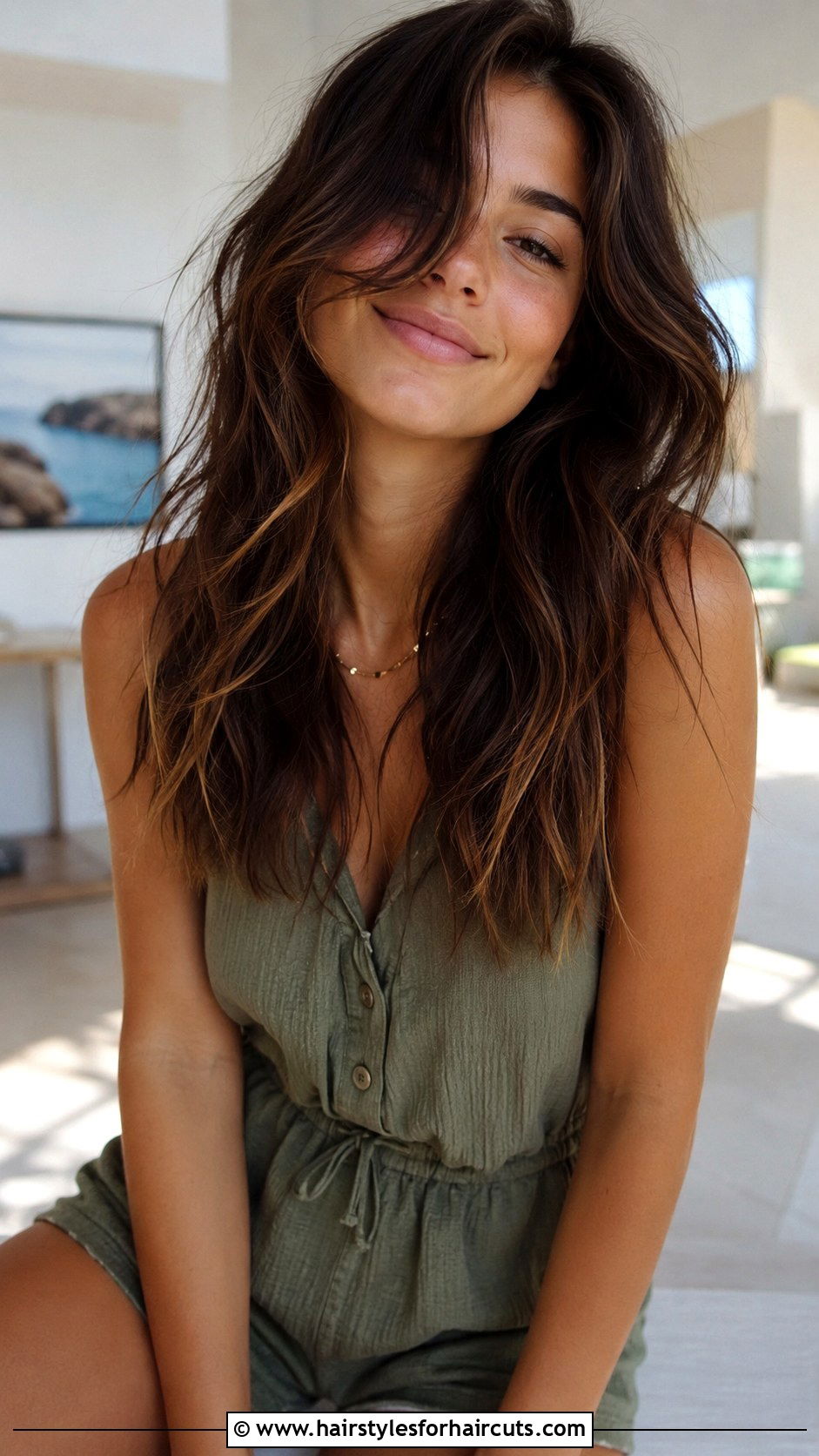 Tousled Long Layers Haircut - 25 long layered haircuts for thick hair - 25 long layered haircuts for thick hair