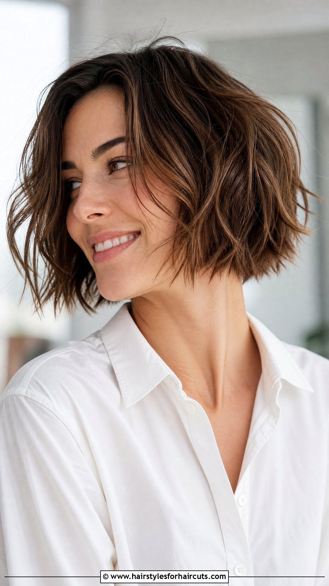 Tousled Texturized Bob - 25 tousled haircuts - 25 tousled haircuts