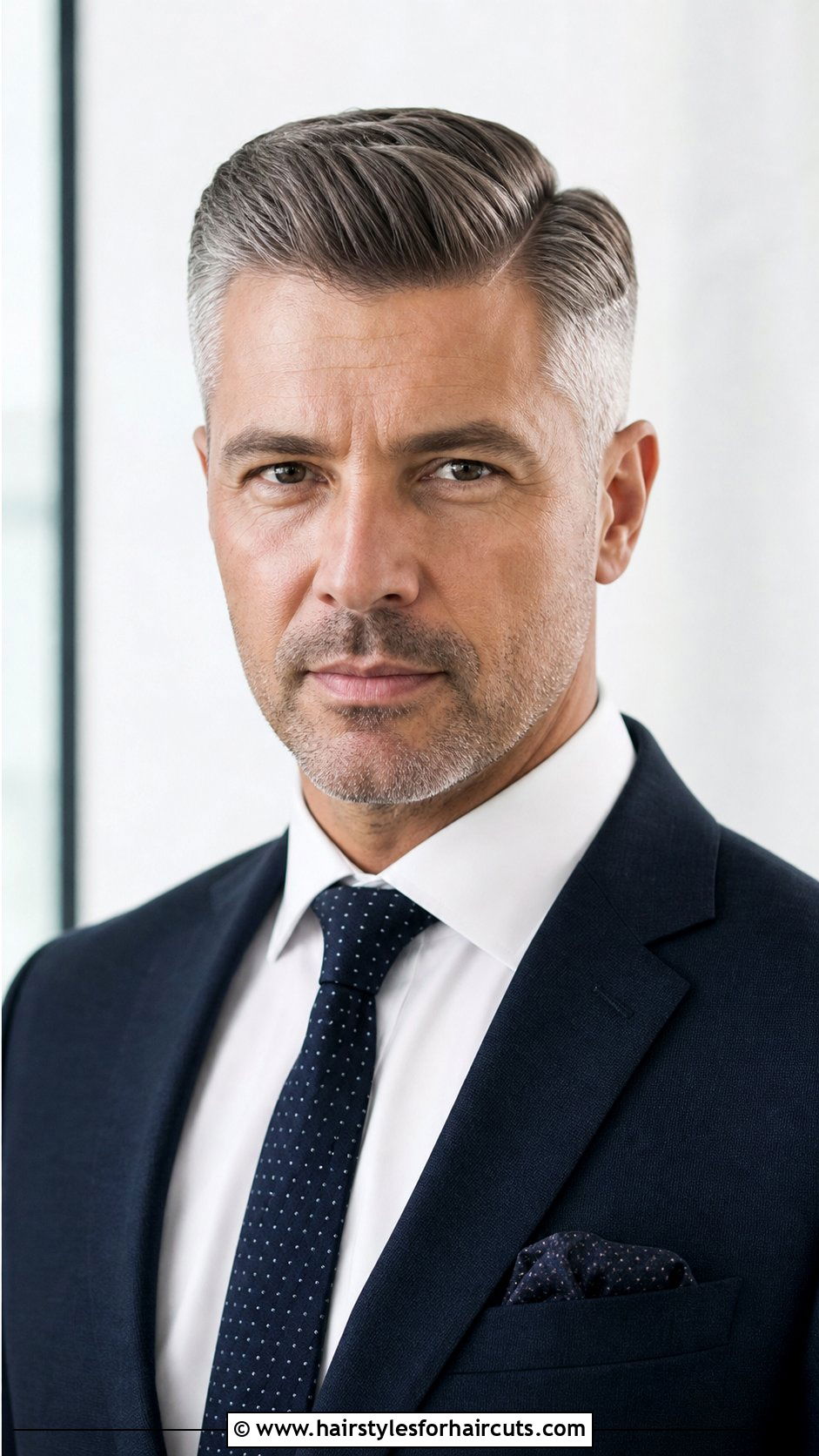 Traditional Executive Contour - 25 grandpa haircuts - 25 grandpa haircuts