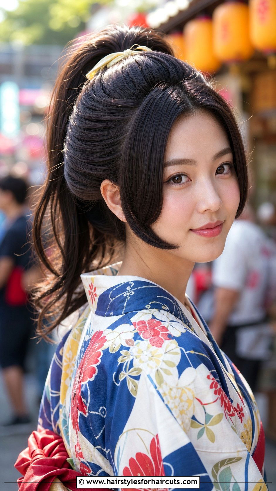 Traditional Japanese Ponytail Updo - 25 long hair traditional japanese hairstyles - 25 long hair traditional japanese hairstyles