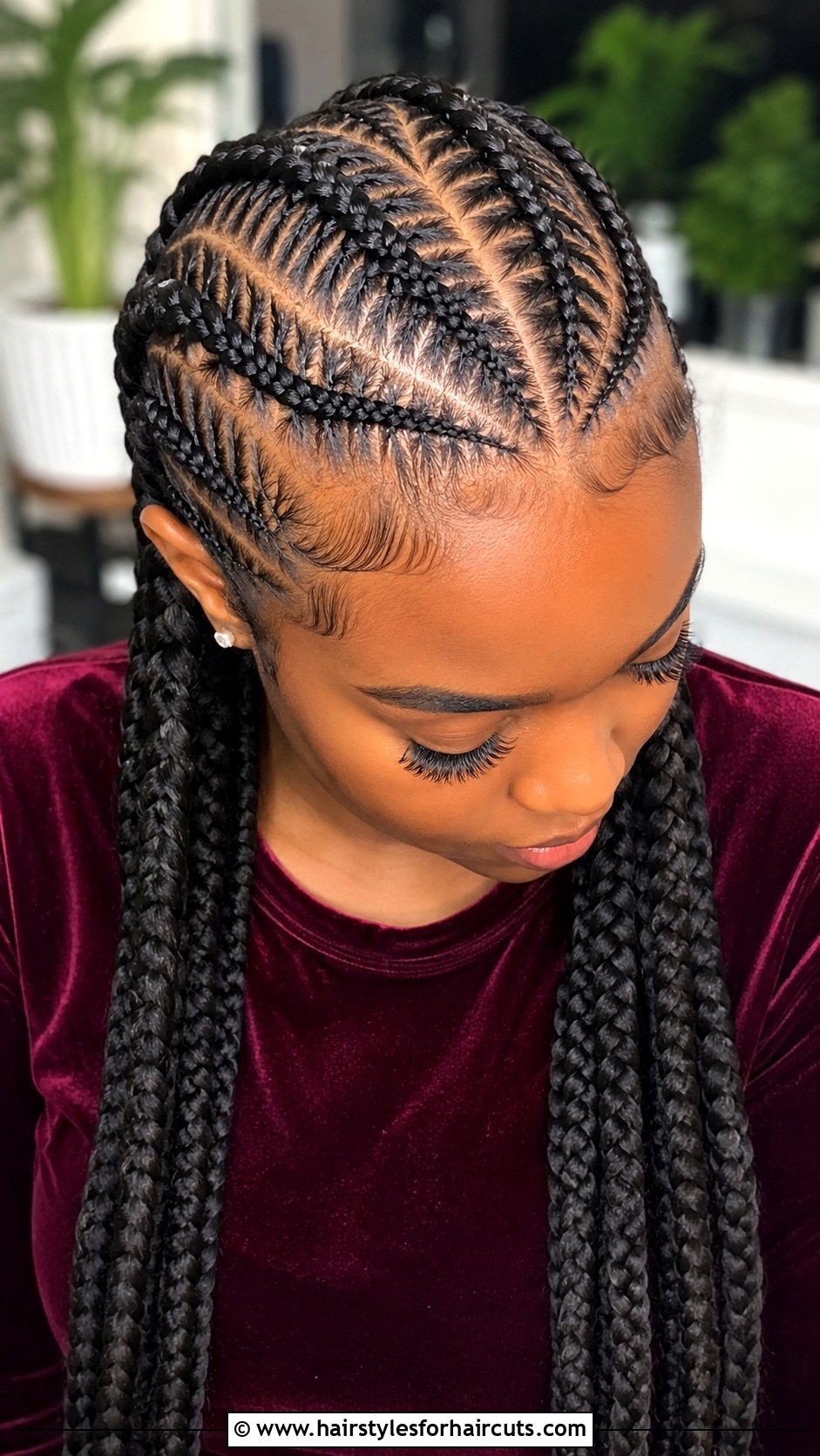 Tribal Braids - 25 braiding winter hairstyles for black hair - 25 braiding winter hairstyles for black hair