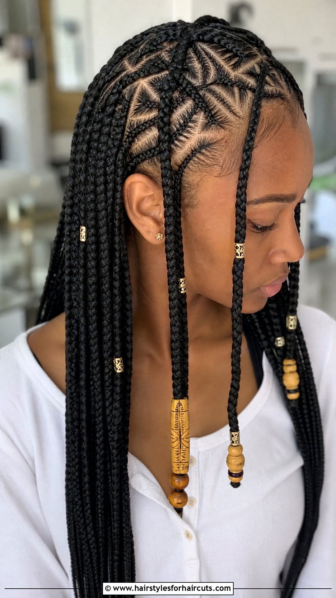 Tribal Braids - 25 long black hairstyles - 25 long black hairstyles