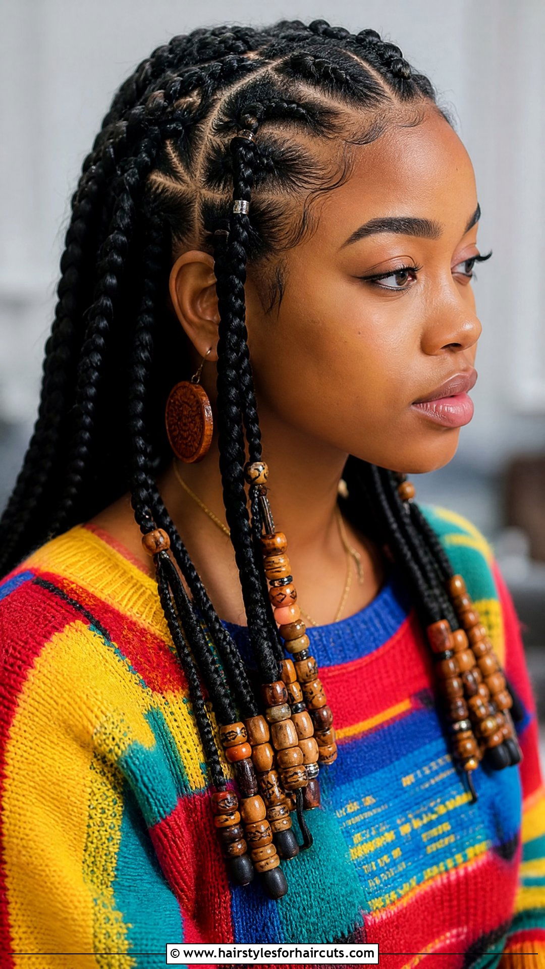 Tribal Braids - 25 winter braid hairstyles for black hair - 25 winter braid hairstyles for black hair