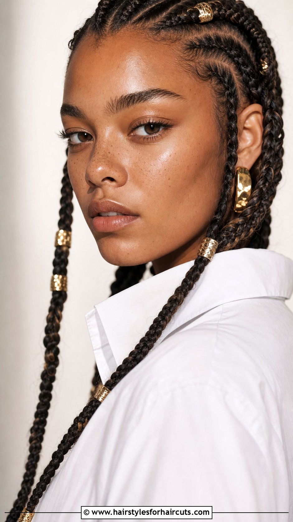 Tribal Braids With Hair Rings - 25 hair rings hairstyles - 25 hair rings hairstyles