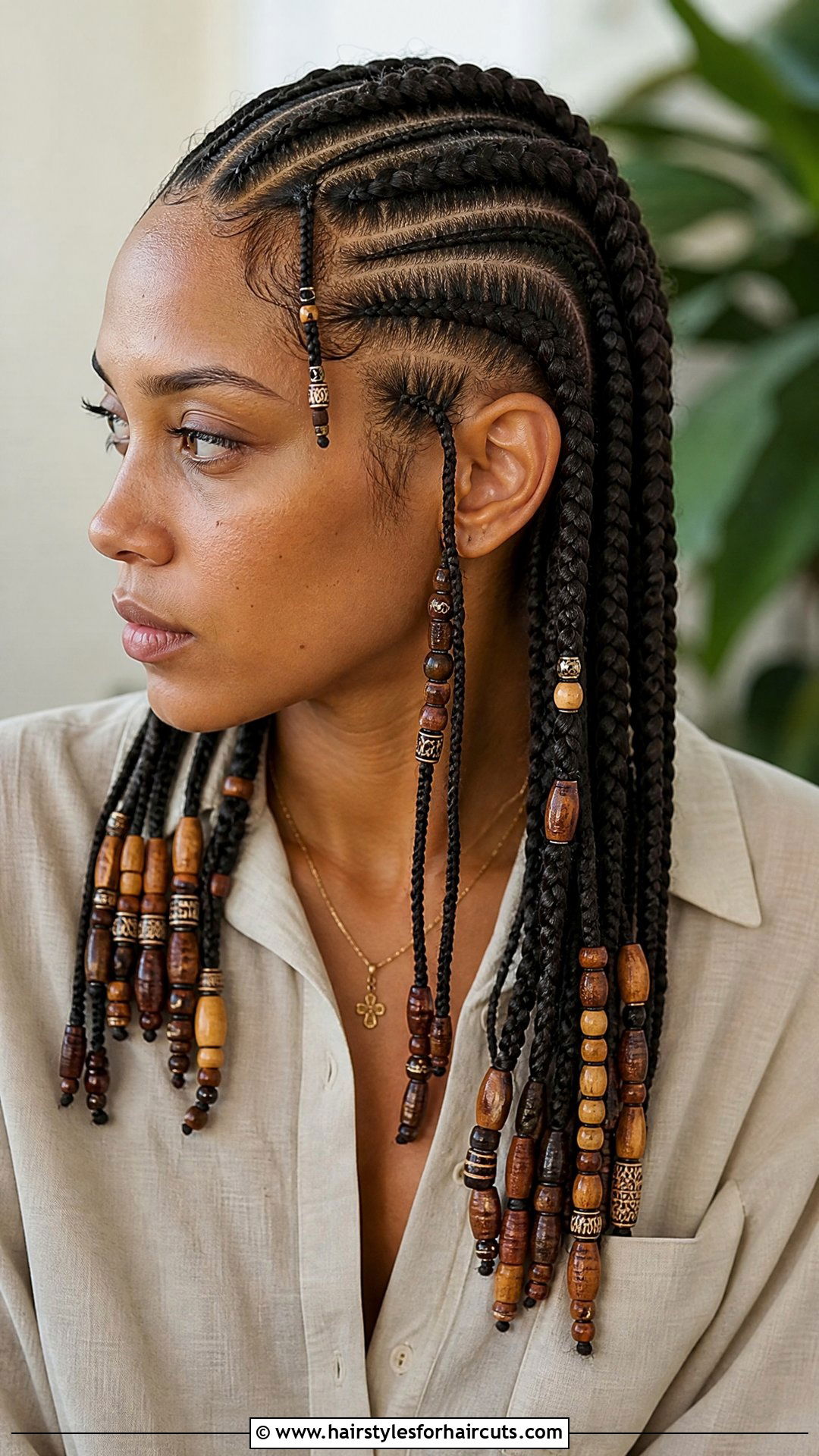 Tribal Cornrows - 25 corn roll hairstyles - 25 corn roll hairstyles