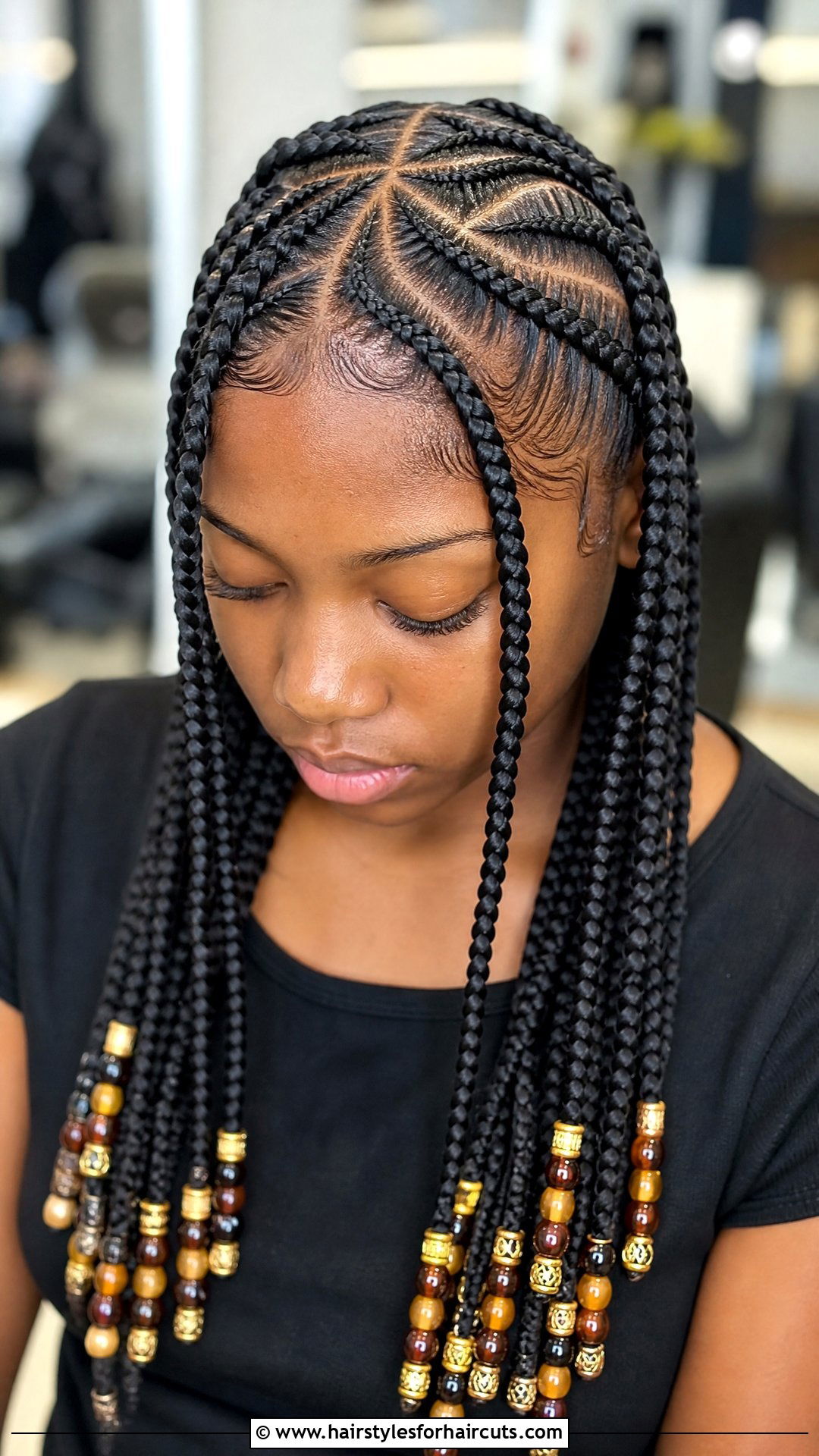 Tribal Cornrows - 25 hairstyles for black teens - 25 hairstyles for black teens