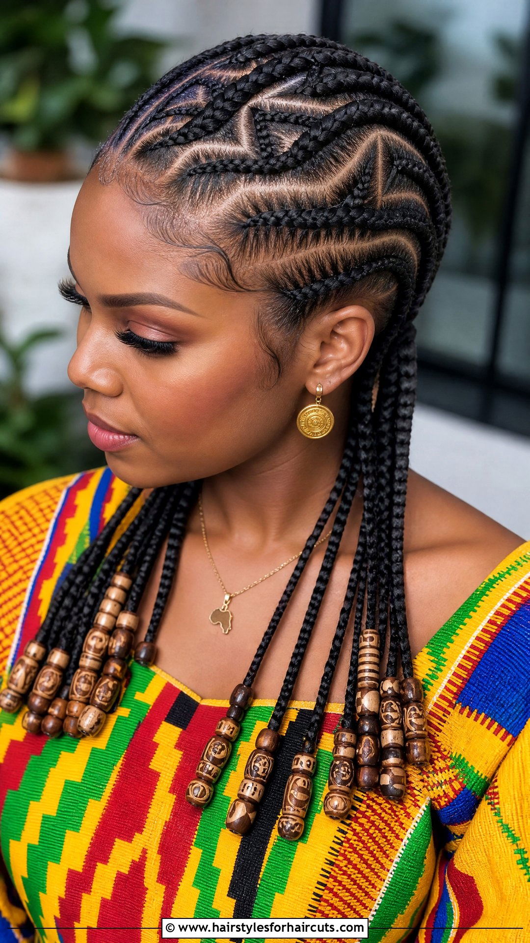 Tribal Cornrows - 25 protective hairstyles for 4c hair - 25 protective hairstyles for 4c hair