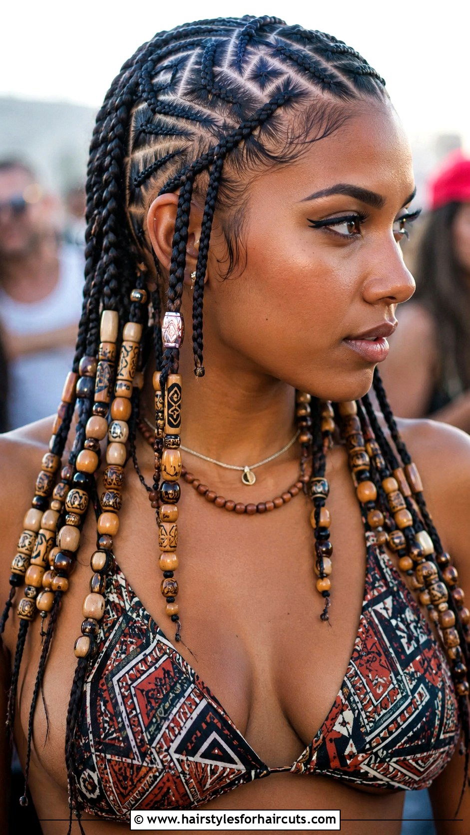 Tribal Rave Braids - 25 edc hairstyles - 25 edc hairstyles