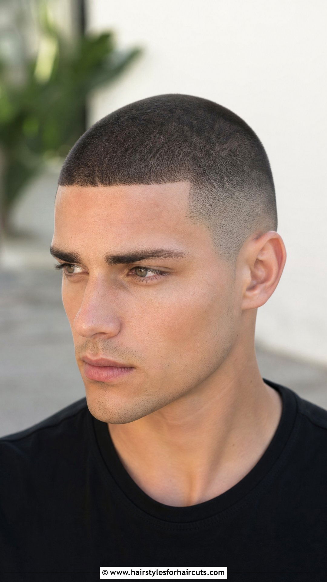 Trimmed Buzz Cut - 25 trim hairstyles - 25 trim hairstyles