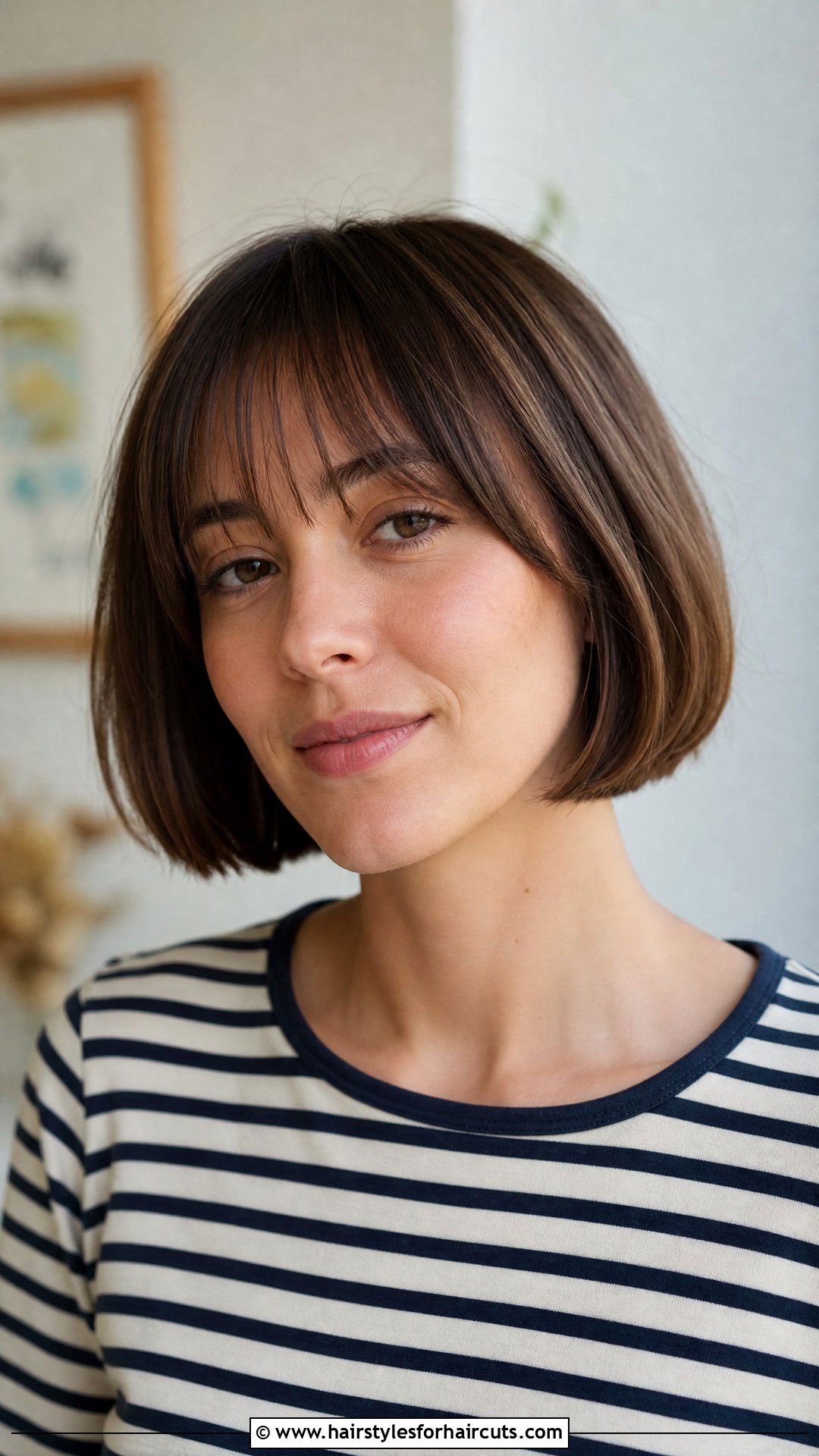 Trimmed French Bob - 25 trim hairstyles - 25 trim hairstyles
