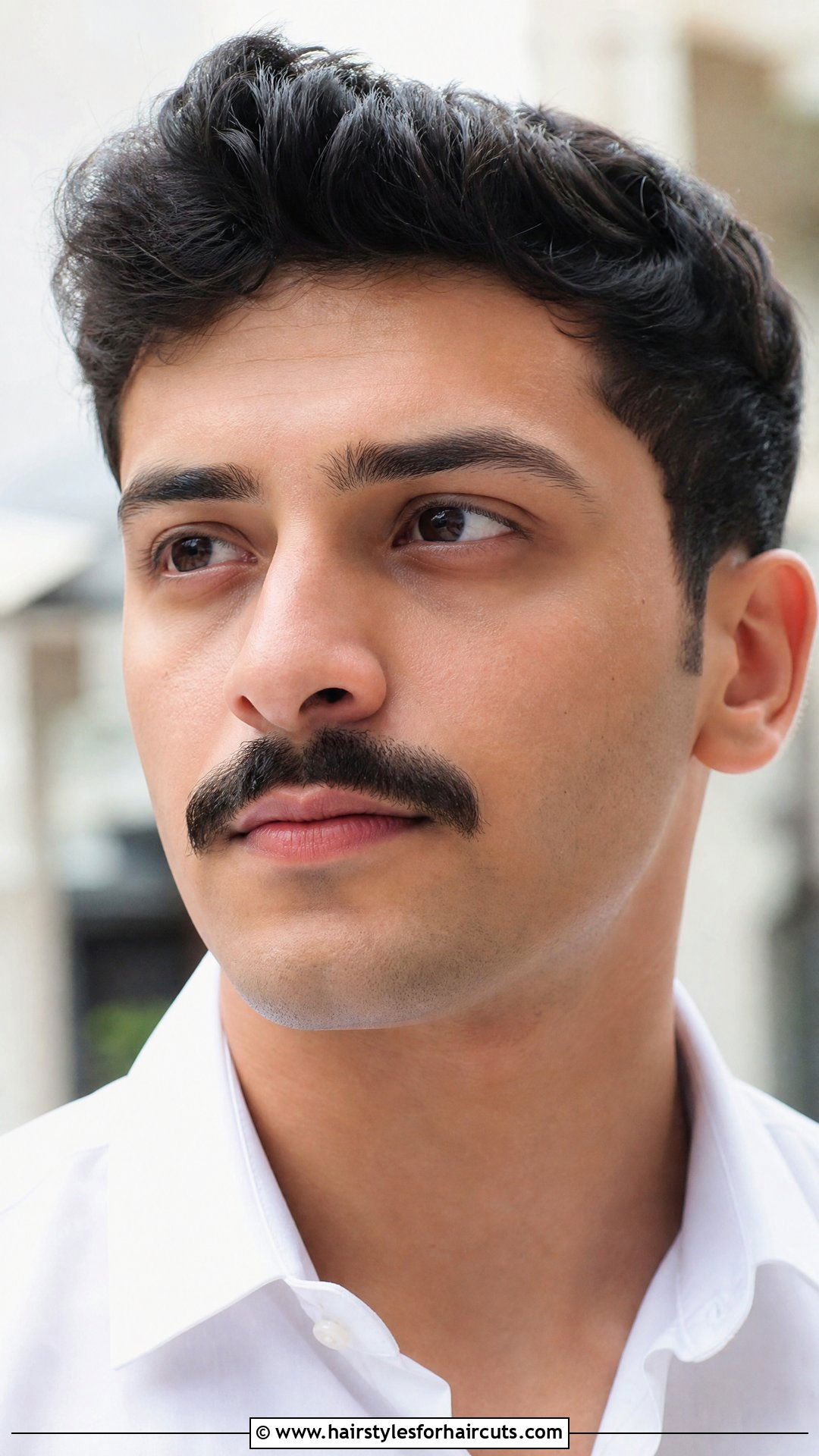 Trimmed Mustache With Clean Jawline - 25 mustache hairstyles - 25 mustache hairstyles