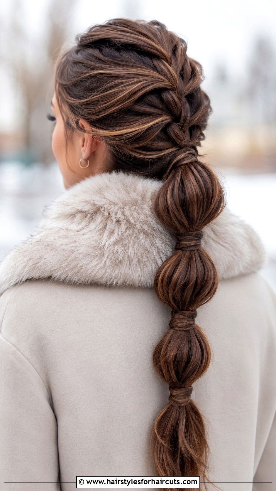 Triple Twisted Ponytail - 25 easy hairstyles for moms with long hair - 25 easy hairstyles for moms with long hair
