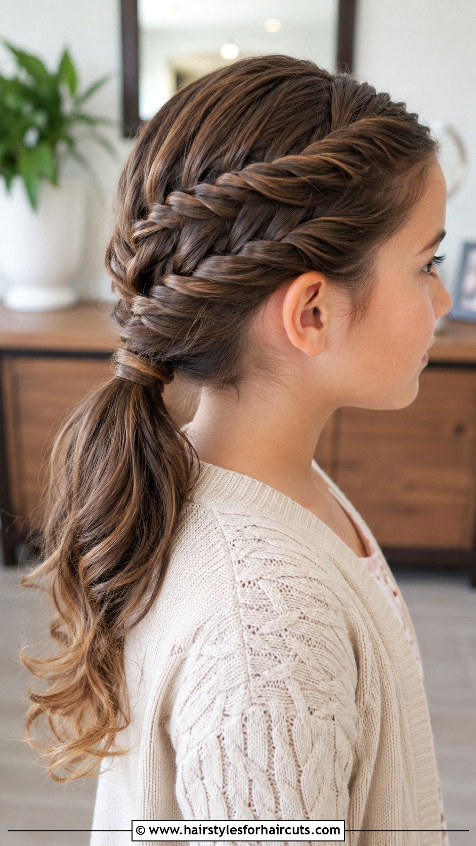 Triple Twisted Ponytail - 25 simple hairstyles girl easy - 25 simple hairstyles girl easy