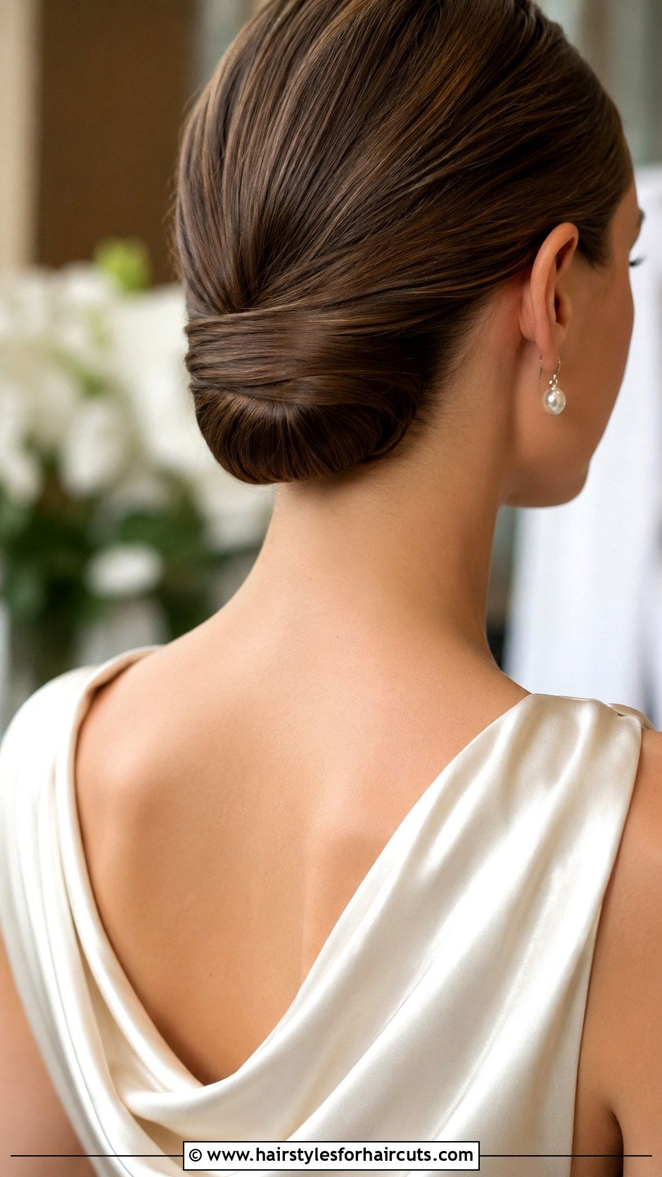 Tucked And Pinned Low Roll - 25 best wedding hairstyles - 25 best wedding hairstyles